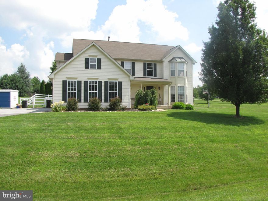 This large 4/5 bedroom country colonial with three finished levels is located on premium corner lot.  Two car garage.  Home Shows Very WELL.   Call LA for assistance. Probable short sale with expert negotiators.  SS in process.