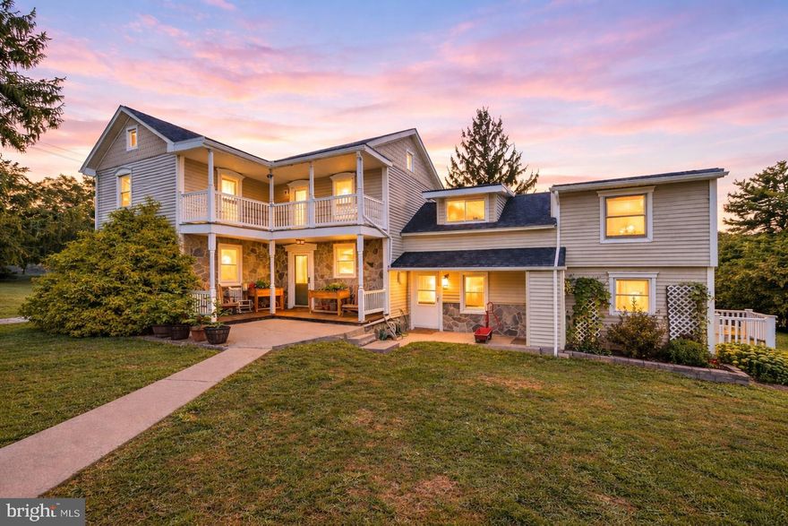 Welcome to 227 Pleasant View Road, where quiet country charm meets modern comfort and convenience. Built in 1900, this stunning home blends timeless character with contemporary living. Beaver Creek runs just behind the home, with beautiful foliage along its banks turning shades of red and yellow in autumn. Explore nearby hiking and walking trails and rediscover your love of the outdoors right in your backyard.
Set on 1.79 peaceful acres, there’s plenty of room to breathe, move, and grow. From the moment you step onto the broad front porch, you’ll feel the calm of country life. Inside, the kitchen is the heart of the home, and features built-in shelving, granite countertops and a large island. Walk through to a cozy dining room and comfortable living room. A convenient powder room completes the first floor.
Upstairs, you’ll find three bedrooms, a laundry room, and a full bath. The property also includes well-appointed in-law quarters with its own bedroom, full bath, kitchen, living room, and separate entrance—ideal for guests, extended family, a private office suite, or long-term rental.
The expansive property features a fire pit, 12x25 screened pavilion perfect for cookouts and outdoor dining - or bring a projector and enjoy an outdoor movie night! A 3-car detached garage provides all-weather parking and storage, plus a 12x20 shed perfect for a bass boat, kayak, or outdoor gear. Plenty of space on this property makes it the ideal location for hobbies including gardening, homesteading, or simply enjoying the large yard for the extended privacy it gives. The property already includes a fenced 30x40 mulched garden, a mature apple tree perfect for homemade applesauce, and 4 year old blackberry, raspberry, and blueberry bushes. Take pride in enjoying fruits and vegetables from your own land all year long. Just a short walk away is Schiavoni Park, with its 2.5-mile paved trail for walking or biking and kayak, canoe, and tubing rentals for fun on the water.
The location is ideal—10–15 minutes from Hershey and Harrisburg International Airport, and only 3 minutes to downtown Hummelstown. The home has been cherished and well maintained with updates including a new roof, gutters, and skylight (2025), new HVAC (2021), and a new composite deck and balcony (2025) - over $60,000 in upgrades.
Shake off the winter blues, and enjoy the abundance this property has to offer. Whether you’re sipping coffee on the porch at sunrise, planting the garden you’ve always wanted, entertaining friends, dipping your toes in Beaver Creek, or simply enjoying the tranquility, 227 Pleasant View Road offers the peaceful, warm, and welcoming lifestyle you’ve been dreaming of.