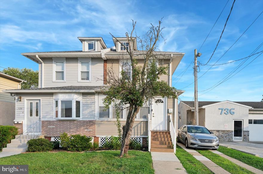 🏡 730 Maryland Ave, Prospect Park, PA 19076
Welcome to this charming 3-bedroom, 1-bathroom twin home in the heart of Prospect Park! Whether you’re an investor searching for a turnkey rental or a buyer looking for your own place to call home, this property checks all the boxes.
Inside, you’ll find modern updates throughout, showcasing a well-cared-for space that’s both stylish and functional.  Brand New flooring,  just installed through whole main floor. The home features a full basement with endless potential — think home gym, office, playroom, or extra storage.
Step outside to your fenced-in backyard, perfect for relaxing, gardening, or enjoying time with pets and family.

Currently tenant-occupied, this home offers immediate rental income potential, or it can easily be delivered to you for personal use.
Located in a convenient, desirable neighborhood, you’ll enjoy easy access to local shops, restaurants, schools, and major commuter routes.

📍 Key Features:
3 Bedrooms / 1 Bathroom
Modern updates throughout
Full basement with flexible uses
Fenced-in backyard for convenience
Tenant-occupied — great investment opportunity
Fantastic Prospect Park location

Don’t miss this opportunity — schedule your showing today and see all the possibilities!