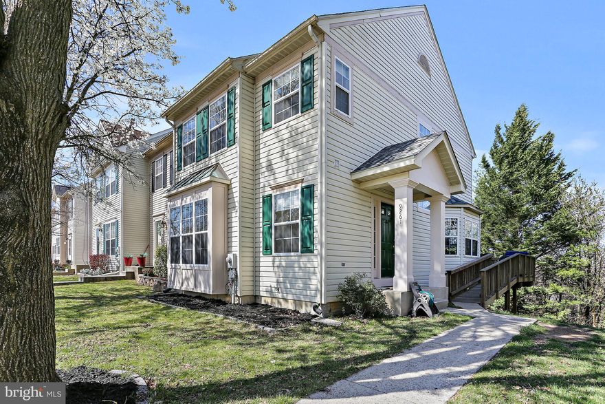 Welcome to this beautiful end of row townhome in sought after Spring Ridge! As you enter the foyer you are greeted with the large, bright living room which is the perfect place to gather or unwind after a long week. The eat in kitchen boasts stainless steel appliances, ample cabinetry, and a pantry. Off the kitchen and dining room you have access to your oversized, private deck that backs into the woods, which is perfect for outdoor entertaining. The upper level boasts laminate plank flooring, lots of sunlight and a HUGE primary retreat, that has a walk-in closet, ceiling fan and an en suite. The lower level has new LVP flooring, a family room and plenty of storage. The family room leads out to your patio. Amenity rich Spring Ridge community offers four pools, BRAND NEW splashpad, tennis AND pickleball courts, soccer field, gaga pit, two basketball courts, nine playgrounds, hiking trails and over 20 miles of paths/sidewalks as well as 200 acres of open space. Annual community events: Spring & Fall festivals, 4th of July bike parade, concerts, youth soccer leagues, weekly food trucks and more! What more could you want? Spring Ridge is home to a fire station, shopping center, gas station and an elementary school. The community is conveniently located near I 70, 270, 15 and only 3 miles from beautiful historic downtown Frederick!