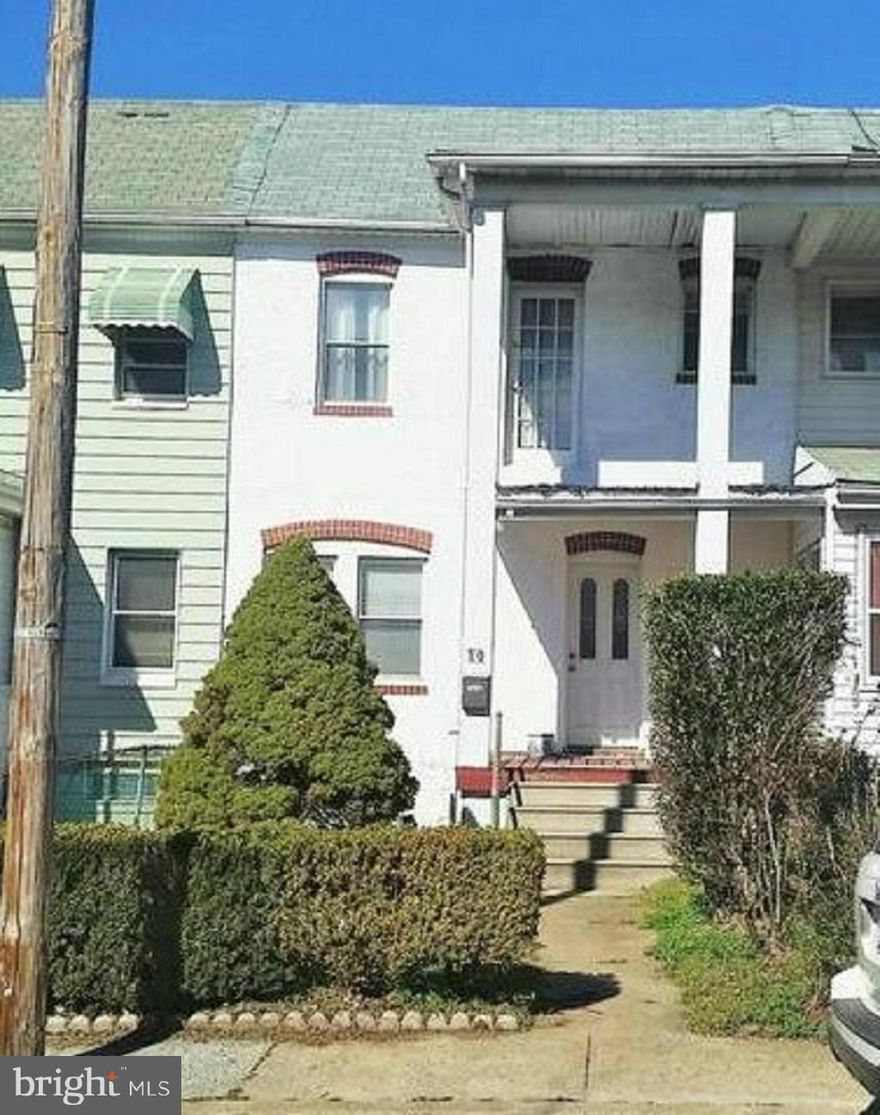 Nicely upgraded home with beautiful original red oak floors and staircase. A large studio-style master bedroom with a cozy sitting area or office and walk-out balcony. An airy contemporary kitchen and dining area with open concept. Finished deck and fenced backyard.  Central heat and air with upgraded plumbing and electric. Just 10 min from the Inner Harbor and less to 95. Truly a must see!