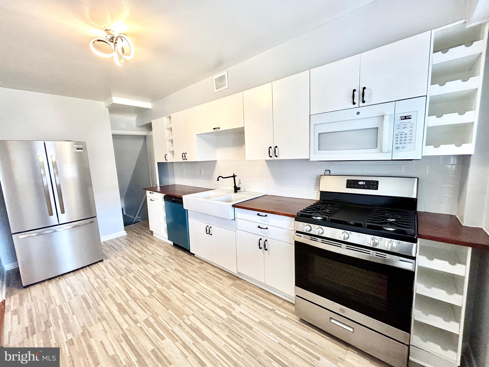 **Currently tenant occupied. Unit will be available May 15th, 2025. Updated pictures coming soon.**
Gorgeous renovated Baltimore city townhouse in convenient location! Step into the spacious main level including the large living room and dining area with beautifully updated flooring. Kitchen has been recently renovated with stainless steel appliances. Upper level boast three spacious bedrooms with updated flooring as well as a new full bath. Basement is fully finished with full bath, washer/dryer, and fireplace. Close proximity to Morgan State University and only a few minutes from MedStar Good Samaritan Hospital!
**Please note: Small pets will be considered on a case by case basis. No smoking. Applicants are required to have at least a 620+ credit score and verifiable proof of income three times the monthly rent. Each tenant above the age of 18 is required to complete a separate application. Detailed applicant requirements provided under documents.