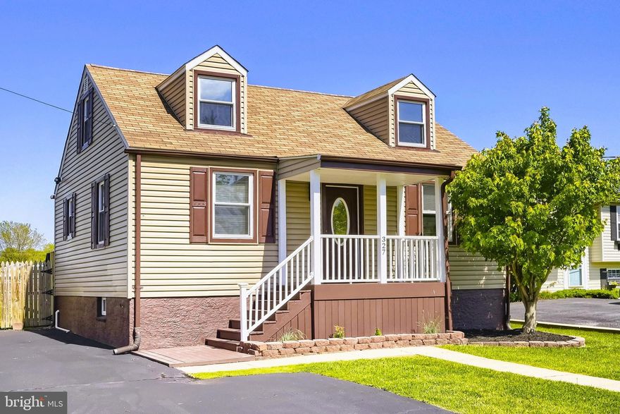 Welcome to this beautifully updated Cape Cod-style home in the highly desirable Middleborough area of Essex, surrounded by a neighborhood of pridefully kept homes. Set on an exceptionally large lot, this property truly stands out, offering a rare amount of outdoor space that’s hard to find in the area. The expansive, fully fenced backyard provides endless possibilities, whether you’re envisioning entertaining, gardening, play space, or simply enjoying your own private retreat. A bonus feature is the tons of parking with an extra-large driveway, providing ample space for multiple vehicles, guests, or recreational parking.
Inside, the home is move-in ready with a comfortable and functional layout. The main level features a bright living room and an eat-in kitchen with updated cabinetry, stainless steel appliances, and a classic subway tile backsplash. With four bedrooms and two full bathrooms, there’s flexibility for a variety of living arrangements, while the finished basement with an additional full bath adds valuable extra living space. Outdoor living is just as inviting, with a patio area perfect for relaxing or hosting, along with a charming covered front porch that enhances the home’s curb appeal. Located in a water-oriented community, Middleborough offers convenient access to local restaurants, marinas, and neighborhood amenities. This property presents a standout opportunity for buyers seeking a move-in ready home with unusually generous outdoor space in a well-established and sought-after community. So, what are you waiting for? Come take a tour, fall in love and make 327 Wye Road your New Home Sweet Home!!!