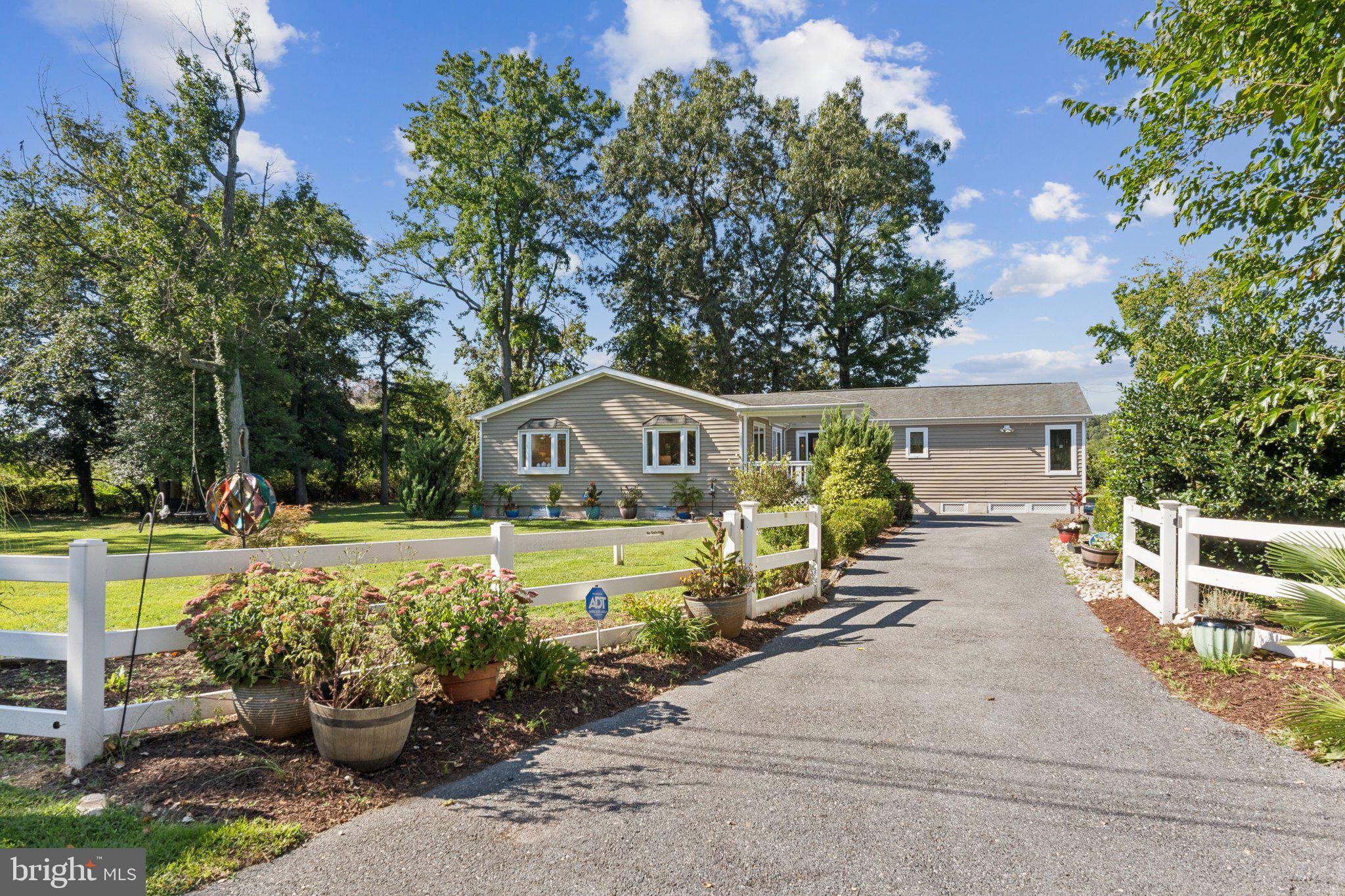 OPEN HOUSE SAT 09-13, 11:00 AM - 1:00 PM*Welcome home to this charming home in an idyllic setting; a nature lover's paradise on just over an acre of land that abuts Hines Pond; one of largest lots in the neighborhood*Great year-round home or vacation home not more than 60 mins. from Baltimore and not more than 90 mins. from Washington, DC*One-level living inside and out is what so many want today*Open floor plan with remodeled baths and kitchen including stainless appliances, granite counters, and an island large enough for bar seating*Huge primary bedroom with built-in king-size bed and headboard plus built-in entertainment center; walk-in closet; double-sink vanity in ensuite primary bath*Long driveway, garage, carport, and extra parking are perfect for multiple vehicles, family and friends*Bonus "she shed" with electricity!*Magical sunsets from the edge of the pond*1/2 block to private, community beach and tot lot*About 10 min. drive to Ft. Smallwood Park; a little longer to Crosspointe golf and several marinas*Extra bonus is delicious food from local restaurants*Lots of photos because of this amazing home and location!*Please note: water frontage is estimated and Venice on the Bay is a civic association.