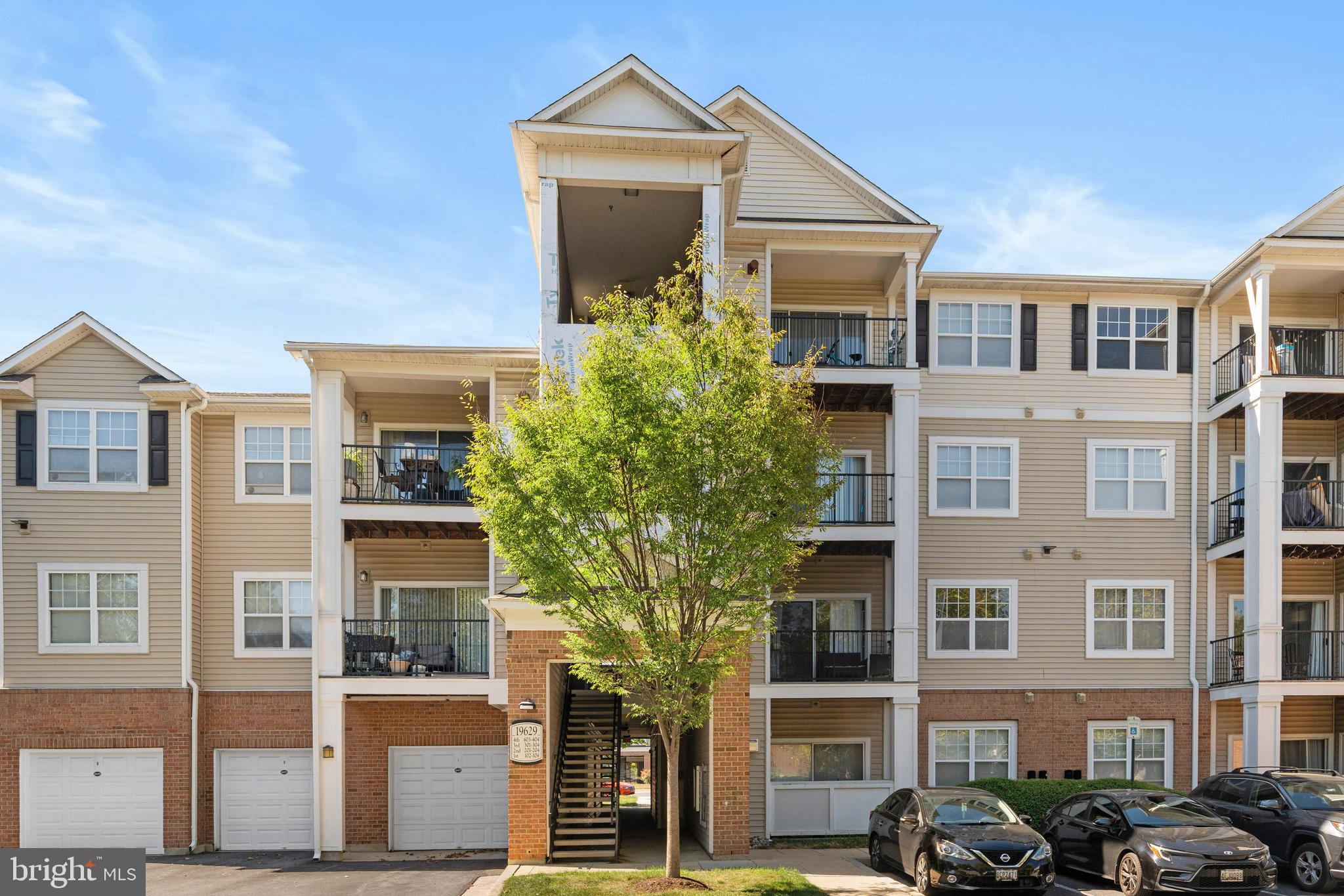 Welcome to this beautifully updated 1-bedroom, 1-bath second-floor garden-style condo offering comfort and convenience in a prime location. Freshly painted and featuring gleaming wood floors, this home boasts a bright open layout and a wraparound private balcony perfect for relaxing or entertaining. The kitchen shines with brand-new stainless steel appliances, while the in-unit washer and dryer add everyday ease. The spacious bedroom provides a peaceful retreat, and the updated bath completes the interior. This condo includes one attached garage deeded separately plus a second parking spot directly behind it for added convenience. The condo fee covers use of the community pool as well as trash, snow removal, and lawn maintenance, ensuring a low-maintenance lifestyle. Ideally located close to shops, dining, and I-270, this condo blends modern upgrades with practical amenities for easy living. Mortgage savings may be available for buyers of this listing.