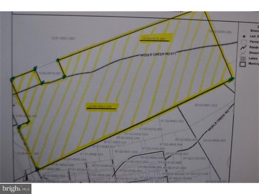 Approximately 48.24 acres along Middle Creek Road, Tremont. $1,500/acre...Mining Possibilities along with Recreational-Use options! Coal Reserve Narrative dated 6/2/2010 available.