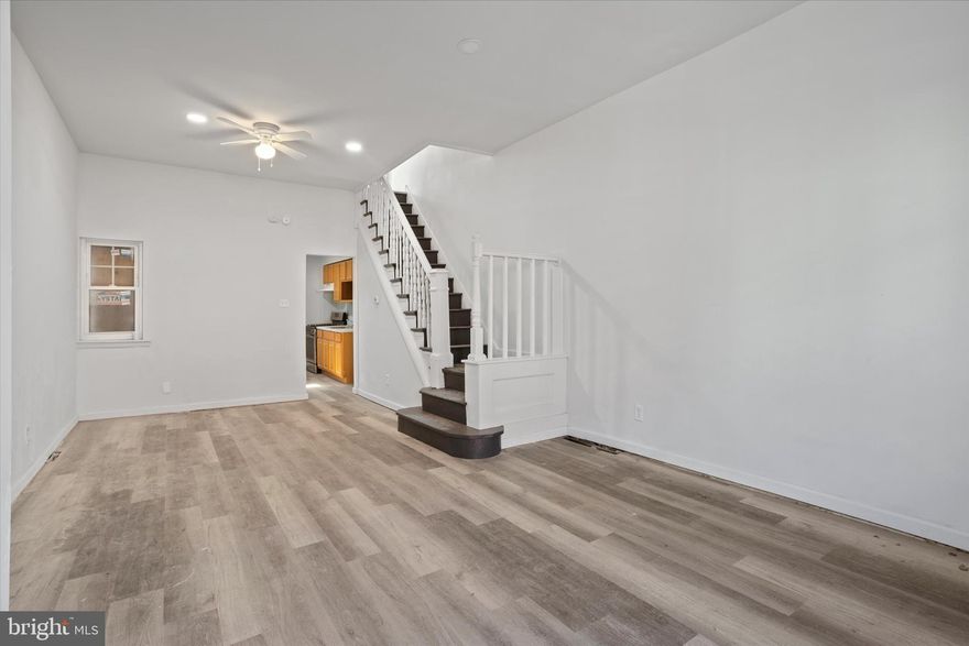 2350 N Opal Street presents a compelling opportunity for an investor or a savvy buyer ready to finish what has already been thoughtfully started. Much of the heavy lifting has been completed, leaving the next owner with a manageable list of finishing touches to bring the home fully across the finish line.

This classic two-story Stanton rowhome offers three bedrooms and one full bathroom across approximately 1,036 square feet of interior space. Inside, the home already reflects the framework of a renovation in progress, with a traditional Philadelphia layout that flows from the living room into the dining area and kitchen. The spaces are generous and filled with potential, providing a strong foundation for a comfortable home or a smart investment property.

Upstairs, three bedrooms offer flexible living arrangements — whether used as sleeping quarters, a home office, or guest space — along with a full bathroom. The overall footprint is practical and easy to work with, making the remaining improvements straightforward for the next owner.

For buyers exploring renovation financing, this property may be particularly well suited for a 203K renovation loan, allowing you to complete the remaining work while building equity from day one.

Located in Stanton section of North Philadelphia with convenient access to neighborhood amenities, major roadways, and public transportation, 2350 N Opal Street is an excellent opportunity for investors or end users who recognize the value of a nearly finished project.

With much of the renovation already underway, this is a chance to step in, add the final touches, and unlock the full potential of this classic Philadelphia rowhome.