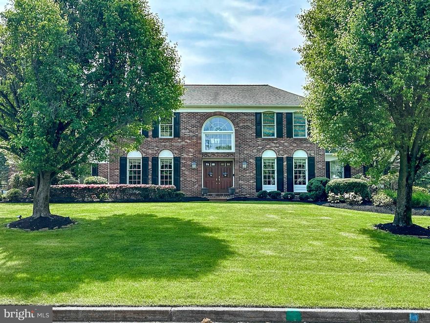 OPEN HOUSE CANCELLED 

This exceptional brick front colonial home is located in the desirable Highspire development in award-winning Council Rock School District.
This sophisticated home sits on 1.03 acres of beautifully landscaped yard with mature trees, inground pool, and tons of space for family or entertaining.
As you enter the two-story foyer with wood floors and front staircase, glass doors divide the formal living room to the left and dining room to the right.  Both rooms feature wainscoting, crown molding, recessed lighting and oversized windows. The living room includes one of the two main floor fireplaces. The front entry hall leads to the expansive kitchen with granite counters, wood cabinetry, Viking gas stove, center island and breakfast area overlooking the rear yard.  The kitchen flows into the oversized family room with brick front fireplace, vaulted ceiling with skylights, recessed lighting, wet-bar area, crown molding, expansive windows and glass patio doors.  The main floor office features crown molding, chair rail and wood shutters. The second staircase is access from the family room.  Oversized laundry/mudroom with rear yard access, half-bath and hallway to 3 car garage complete the main floor. The upper level is accessed by both the front and rear staircase. The master bedroom is spacious, and light filled. The ensuite bath includes a soaking tub with built-in cabinetry surround, vaulted ceiling with skylight.  A large sitting room/office and walk-in closet complete the master suite. The 3 additional bedrooms and one additional full bath are located on this level. All bedrooms boast wood floors, recessed lighting, ceiling fans and chair rail throughout. 
The lower level is fully finished and features a gym/bonus room with closet, full bath, counter area with refrigerator, expansive closets and storage areas. 
The rear yard is an entertainers’ delight. The large inground pool with spa, pool house/bar area, custom brick pizza oven, large deck, fire pit, mature trees and perennial gardens surround the home. 
This is one home you will not want to miss!