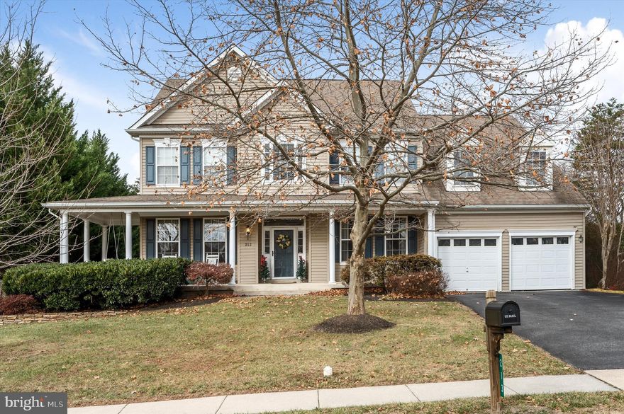 Conveniently located just off Route 7, this spacious home is perfect for commuters while offering the privacy and tranquility of a large fenced yard backing to wooded HOA property. With over 5,000 square feet of finished living space, this home has it all!

The main level boasts an inviting open-concept kitchen and family room area, with adjoining sunroom leading to an oversized deck, and a private office for remote work or study. Dual staircases add convenience and charm to this thoughtfully designed home. Upstairs, the massive primary suite features a large walk-in closet and luxurious ensuite bath. The generously sized secondary bedrooms offer ample closet space and share a hall bath with dual vanities.

The walkout basement is an entertainer’s dream, complete with a full bathroom, versatile extra room perfect for a guest or exercise space, wetbar, gaming area, and multiple seating/rec room areas. 

With its ideal location and incredible features, this home is ready to welcome you. Schedule your tour today!