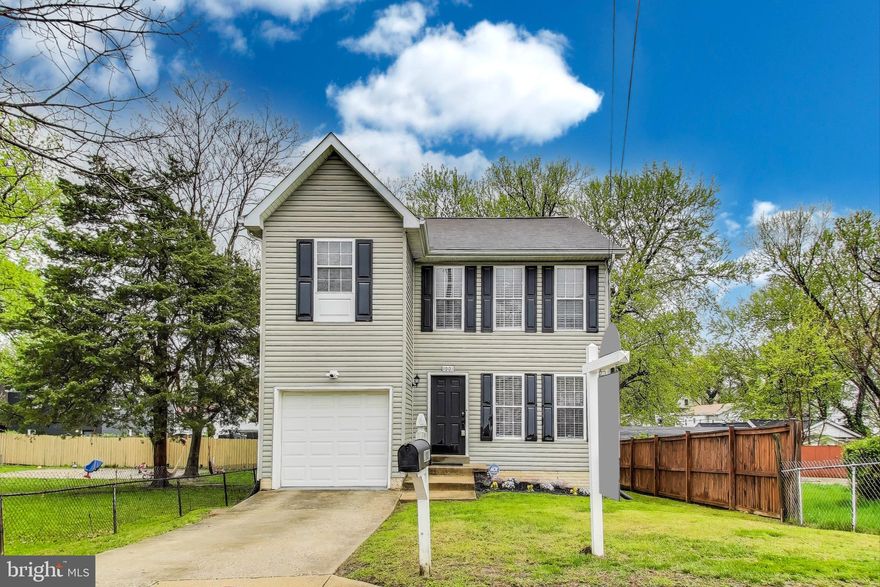 Welcome to this beautiful fully renovated detached home with a one car garage. The main level features hardwood floors throughout, open concept living, and tons of natural sunlight. The kitchen allows for easy entertaining and features 42” cabinets with soft close, granite countertops, and stainless steel appliances. Direct access to your deck and a fully fenced backyard make for easy indoor/outdoor living perfect for the upcoming summer. Upstairs you will find an owner’s suite that does not disappoint! Crown molding and en suite bathroom with double vanities and a jacuzzi make it a true retreat. The lower level is fully finished and features another full bathroom, additional storage perfect for your Costco runs, and walk-out steps that also lead to the yard. Easy access downtown DC! All square footage is approximate and not to be used for appraisal purposes.