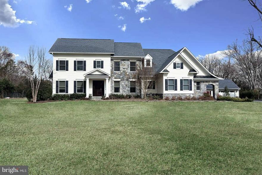 What a lot!!!  Just across Seven Locks with a 7 years young home with high ceilings, an open floor plan, hardwood on the 1st floor, oversized windows, lib. with french doors, an outstanding kitchen with loads of counter space, cabinets, stainless steel appliances, and granite, l sep breakfast rm, 1st fl master, four bars up and finished LLwith high ceilings, Even has "smart home" features