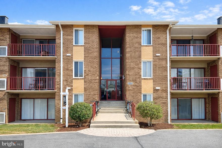 Spacious 2 br 2 full bath unit with step down living room opening to 2nd floor balcony. Washer and Dryer in the unit. Washer replaced - 2025. HVAC replaced – 2023.  Upgraded kitchen appliances/bathroom/floor. Prime location near UMD. Walk to shopping and buses. Easy access to the beltway and metro.