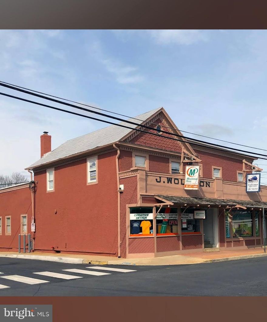 Great investment opportunity! The old town of Gaithersburg is seeing great renewal through the construction of over 2000 units of new condos. This property is in the center of all the action!

This sale includes 2 separate structures, all zoned mixed residential commercial. The rear house is 3 levels which currently hosts a salon, it totals about 1800sqft.

the front of the building has 3 separate retail spaces and 2 apartments. A printing press has been a tenant for over 20 years with submarket level lease they occupy about 2000 sqft , there's a well-ness coach who occupies about 1200 sqft and a travel company that occupies about 900 sqft. Upstairs there's a 1 bedroom and a 2 bedroom apartment units. All the units have separate utilities and meters.

There are a total of 6 units, 11 parking spaces for sale. All tenants have been with the property for over 3 years with exception of the wellness coach who has been about a year. The net income from rent annually is about $90,000 and this is well below market. 

The rear of this lot has already been approved to build a community of over 300 apartments. As previously mentioned, this property is in the center of all the action and will generate great income for its future owner.