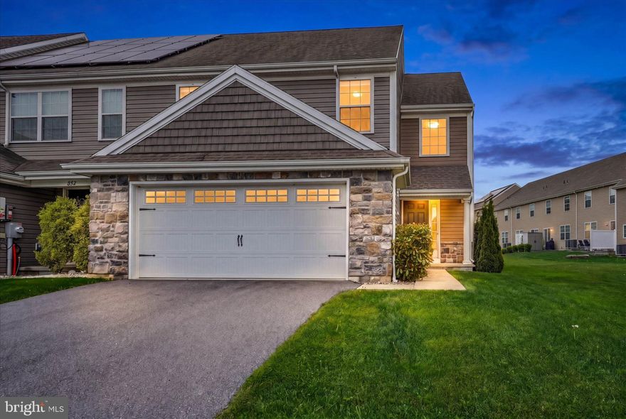 Welcome home to this well-maintained end-unit in the desirable Cedar Hollow community in Manheim Central Schools. With an open layout the first floor has extra natural light and enjoys a larger yard. This 3 bedroom, 2.5 bath townhome with no HOA is sure to please!
The showstopper is the size of that primary suite. Hard to thing to find in this price range. It’s very large and ready for you to design your perfect retreat. 
The full basement offers great potential, already framed with superior walls and ready to be finished to suit your needs—whether you’re dreaming of a rec room, home gym, or additional living space. 
Enjoy time outdoors in the community park featuring walking paths, a baseball field, playground, and peaceful farm views. The location is perfect. Close to Rt 72 and an easy hop into Manheim or Lititz. And as a Penn Township resident,  check on “Resident” pricing for membership at Lititz Rec. 
A great opportunity to enjoy low-maintenance living in a welcoming neighborhood!