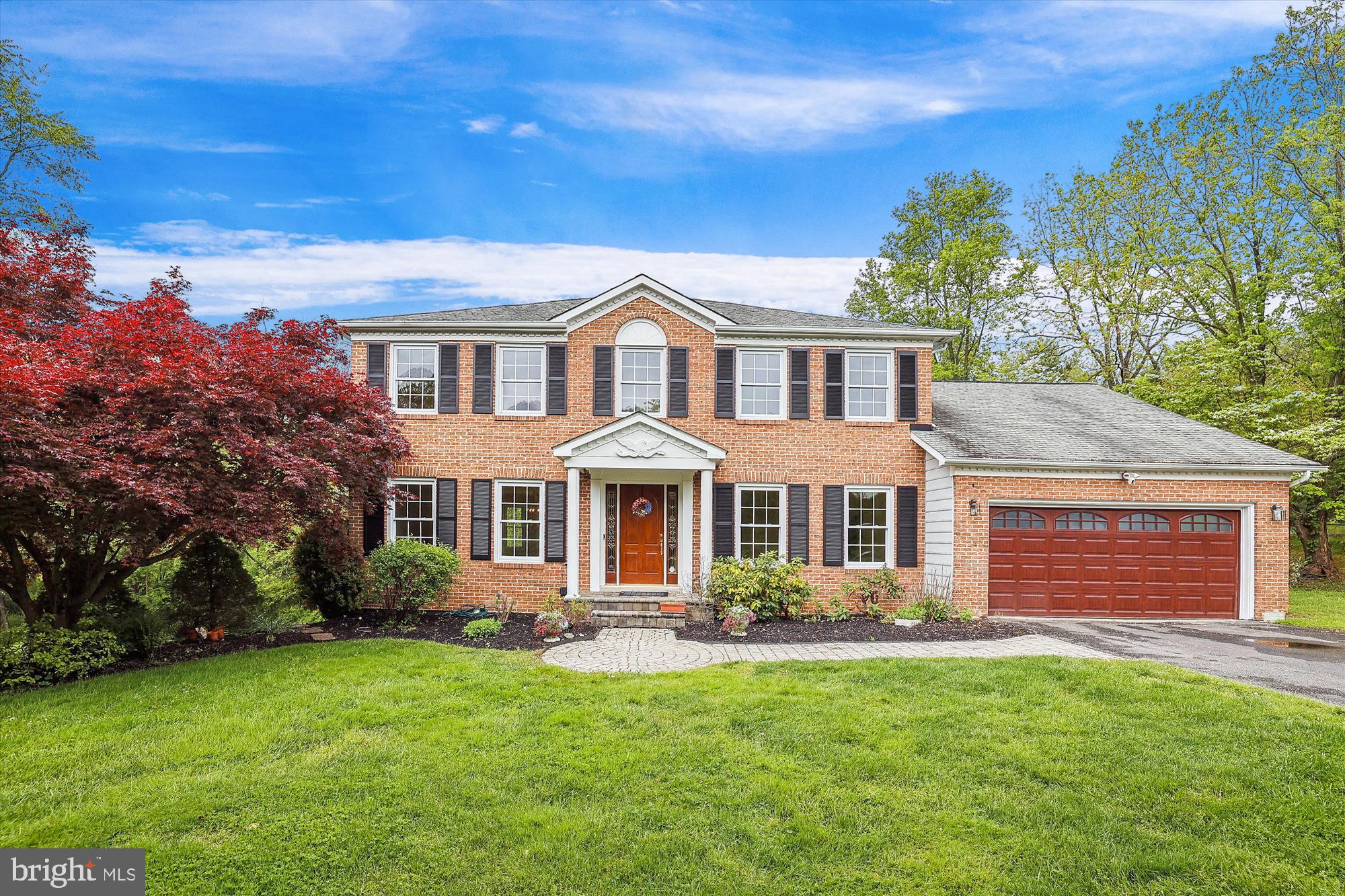 Offer deadline is Sunday, May 7, 6pm. Seller reserves the right to accept an offer prior to that time.
Nature lover's paradise! Combine a well-maintained, beautifully-laid out home with a massive yard of flowering trees, space for play, a bubbling creek (on the property!) and firepit coziness . . . and you have a dream home! Four (optionally five) bedroom home with 2.5 baths. Main level features a living room/dining room combination with crown molding and French doors to the kitchen; a table-space kitchen with stainless steel appliances and super-sized pantry; family room with corner brick fireplace, custom wood mantel, skylights and wonderful views over the backyard; a meticulous and spacious office with crown molding (the optional fifth bedroom), powder room, laundry room, and two hall closets. On the upper level, find a huge primary bedroom with large walk-in and second closets and a separate dressing-table area; 2nd, 3rd, and 4th generously-sized bedrooms; full second bath; and linen closet. The walk-out, full basement is spotless, has new French doors, and is ready for your custom touches. Entire home has been freshly painted inside and out, has new carpeting and lovely hardwood floors, HVAC replaced in 2020. For those who love nature and quiet, this is a home to see!