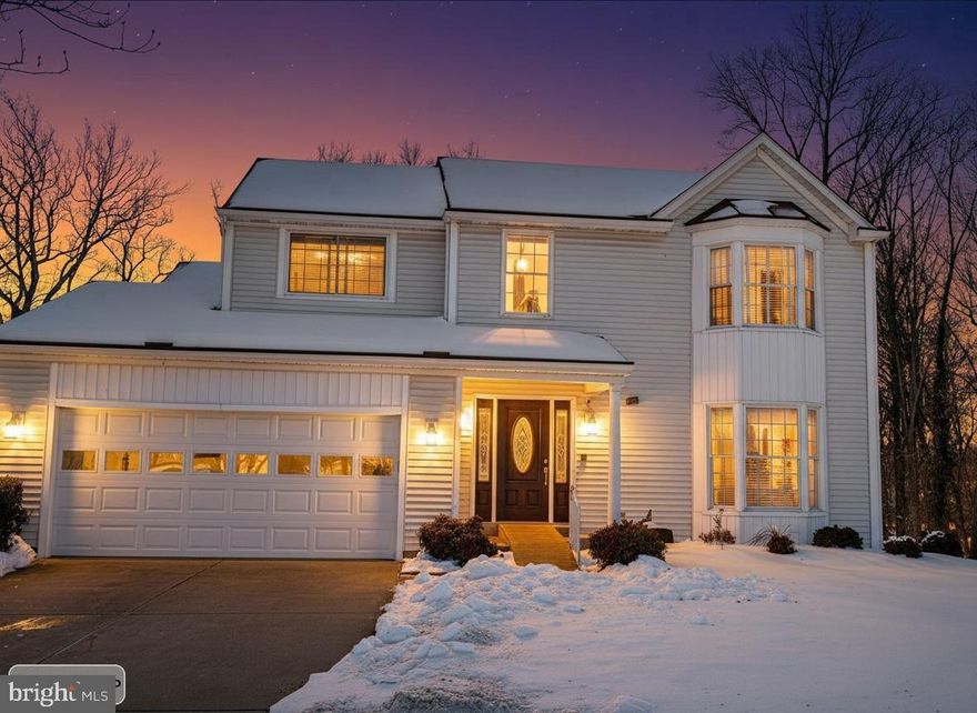 Set in the Southampton neighborhood of Bel Air, this 2-story Colonial backs to mature woods and offers a level of privacy that’s increasingly hard to find. Situated on a 0.33-acre lot, the home combines a practical interior layout with well-designed outdoor living spaces that extend the way the home lives day to day.

The main level features a bright kitchen with ample cabinet and counter space that opens naturally to the dining area, breakfast nook, and family room, creating an easy flow for everyday living and entertaining. A separate living room provides flexibility for a home office, formal sitting room, or additional gathering space. A conveniently located half bath completes the main level.

Upstairs, the primary bedroom is set apart with its own full bath and a walk-in closet, while two additional bedrooms share a hall bath.

Outdoor living is a standout feature of this home. The elevated deck overlooks the wooded backdrop and includes integrated rail lighting for evening use. Just off the deck, the screened-in porch is equipped with two ceiling fans and lights, offering a comfortable space to enjoy the outdoors throughout much of the year. Below, a covered patio adds another usable outdoor area and connects directly to the walkout lower level, creating a seamless indoor–outdoor flow from the main living spaces.

The walkout basement includes a half bath and offers excellent storage along with flexible space suitable for a recreation area, home gym, or future finishing, with direct access to the patio and backyard.

Additional features include natural gas heat, a roof replaced in 2018, a hot water heater installed in 2024, and an attached two-car garage. Conveniently located near shopping, dining, schools, and major commuter routes, this home offers space, privacy, and everyday livability in an established Bel Air community.

A First American Home Warranty is included for added peace of mind.