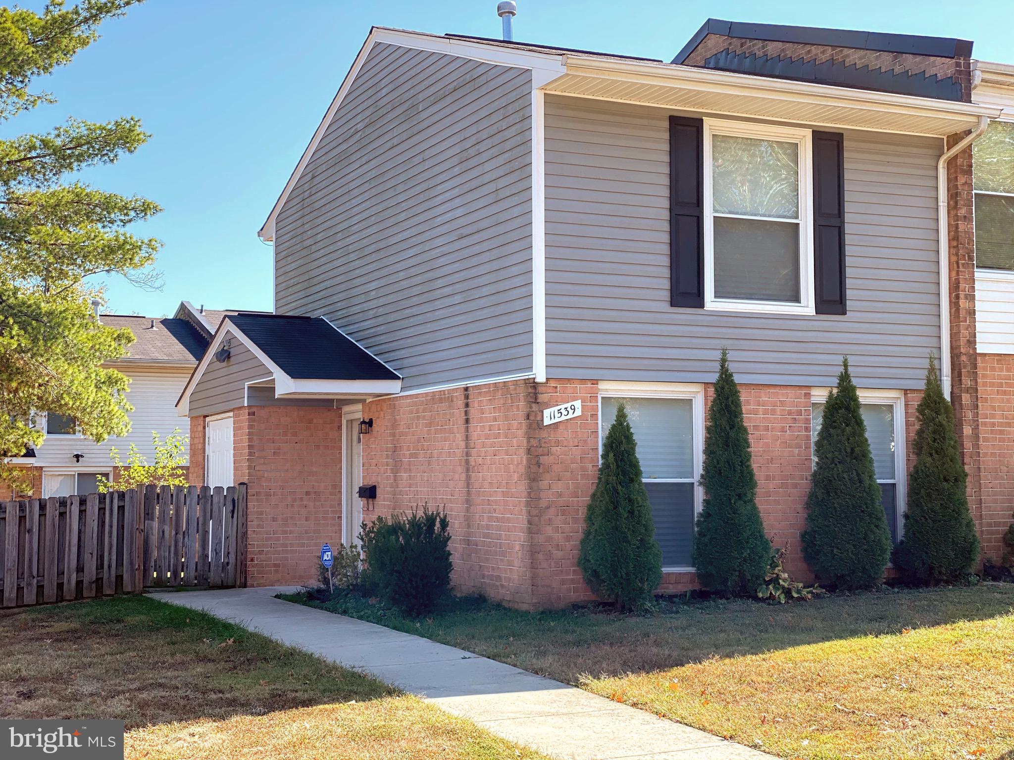 **Multiple offers received. Please submit your best and final offer by Monday, 10/21/2019 at 5 PM.** Beautiful two level end-unit townhome in Laurel. Completely renovated in 2010 w/ stainless steel appliances, new carpet, and fresh paint. Amenities include a large fully fenced yard, reserved parking, and a community park. Nestled right between DC and Baltimore this is a commuters dream. Just minutes from the new Laurel Town Center, Arundel Mills, Fort Meade, major highways, and more! Would be absolutely perfect for a small family or as a rental property ($1400+ per month). One year home warranty included.