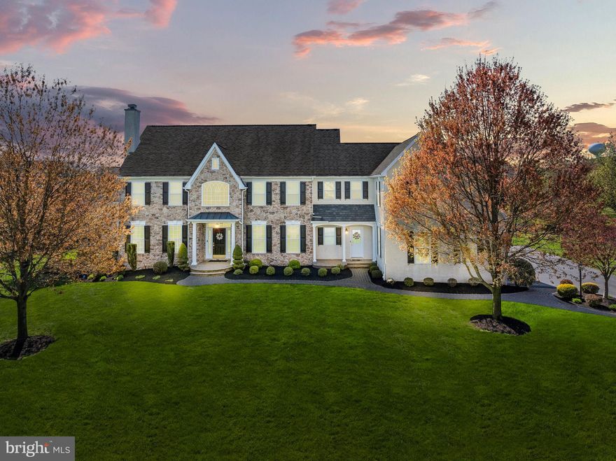 Welcome to 3214 Logan Ln, a magnificent Benson Rosemont Model Home located in the sought-after Greystone community in Garnet Valley. This stunning 5-bedroom, 6-bath home boasts a plethora of upgrades and is situated on a quiet cul-de-sac. From the beautiful mature landscaping to the elegant walkway leading to the front door, every detail of this home has been carefully thought out. This Home has tons of Additions and Upgrades. For the Full list please take a look at the Provided Document!

As you step into the home, you will be greeted by a breathtaking front-to-back entry featuring a stunning chandelier with an Aladdin's lift, custom crown molding/woodwork, and upgraded hardwood flooring throughout. The formal living room, complete with a fireplace, and spacious dining room flank the hardwood stairway. At the top of the main staircase, you will find a cozy reading nook with custom cabinets and a large window, perfect for curling up with a good book.

The first-floor study, situated at the rear of the living room, boasts an abundance of windows, allowing for plenty of natural light. The oversized conservatory is a highlight of this home, with windows on all three walls and sliding doors leading to a patio, creating a private and tranquil oasis.

The thoughtfully designed gourmet kitchen is a chef's dream, featuring top-end cabinetry, a flush Subzero fridge/freezer, granite counters, and an oversized island. A hutch overlooks the backyard, and the kitchen opens up to the spacious hand-painted cathedral ceiling morning/breakfast room, which provides access to the second large patio. The family room, adjacent to the kitchen and breakfast room, offers a fireplace, a wall of windows, and a back staircase, making it the perfect place to gather and entertain. A beautiful butler's pantry and a mudroom with garage access for four cars, a powder room, and spacious closets complete this level.

The primary bedroom on the upper level is a true retreat, with trey ceilings, two walk-in professionally organized closets, and an expanded bathroom. The primary bathroom features cathedral ceilings, a large soaking tub, a shower, a private water closet, and two vanities. Additionally, there are four large additional bedrooms on this level, ensuring ample space for family and guests. The convenient second-floor laundry room with a utility sink adds to the functionality of this home.

The finished basement boasts 9-foot ceilings and ample storage space in the unfinished sections. Walk-up access to the backyard allows for easy outdoor enjoyment. The architectural shingle roof was installed in 2015, and the water heater and upstairs A/C unit were both replaced within the past five years. The four-car garage with epoxy floors provides additional storage, and the expanded driveway allows for extra parking. The picturesque yard is a wonderful oasis with beautiful plantings, adding to the overall elegance of this home.

In addition to all of its luxurious features, this home is located in the award-winning Garnet Valley School District, making it an excellent choice for families. With its impeccable upgrades and attention to detail, 3214 Logan Ln is truly a remarkable property. Don't miss the opportunity to make this house your dream home.