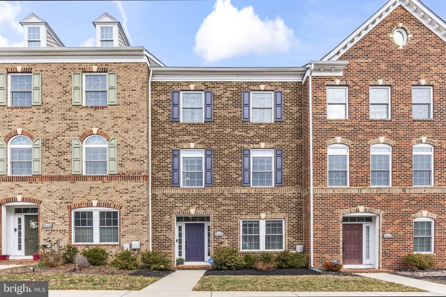 Welcome to 14508 Cannock Chase, a rarely available 3-level luxury townhome in the highly sought-after Bentley Park community. This stunning 3-bedroom, 3.5-bathroom home features an open floor plan with soaring ceilings, gorgeous hardwood floors, and an abundance of natural light throughout every level.
The chef's kitchen is the centerpiece of the main level, complete with quartz countertops, a striking 10-foot center island, custom backsplash, and stainless steel appliances. Step through to the private deck off the back, perfect for morning coffee or evening entertaining. The owner's suite offers a true retreat with two separate walk-in closets and a spa-inspired en-suite bathroom. An upper-level laundry room adds everyday convenience, and the rear-load two-car garage provides easy access, ample parking, and extra storage. Step outside to enjoy everything Bentley Park has to offer: a community pool, clubhouse, walking and biking trails,
a scenic pond with gazebo, and a tot lot playground. Situated next to Gunpowder Golf Course and just steps from Fairland Regional Park, the Iceplex ice skating rink, and the aquatic center.
Commuting is effortless with easy access to the MARC Train, ICC (Route 200), I-95, and I-495. Shopping, dining, and entertainment are all just minutes away. The perfect blend of luxury living and unbeatable convenience.