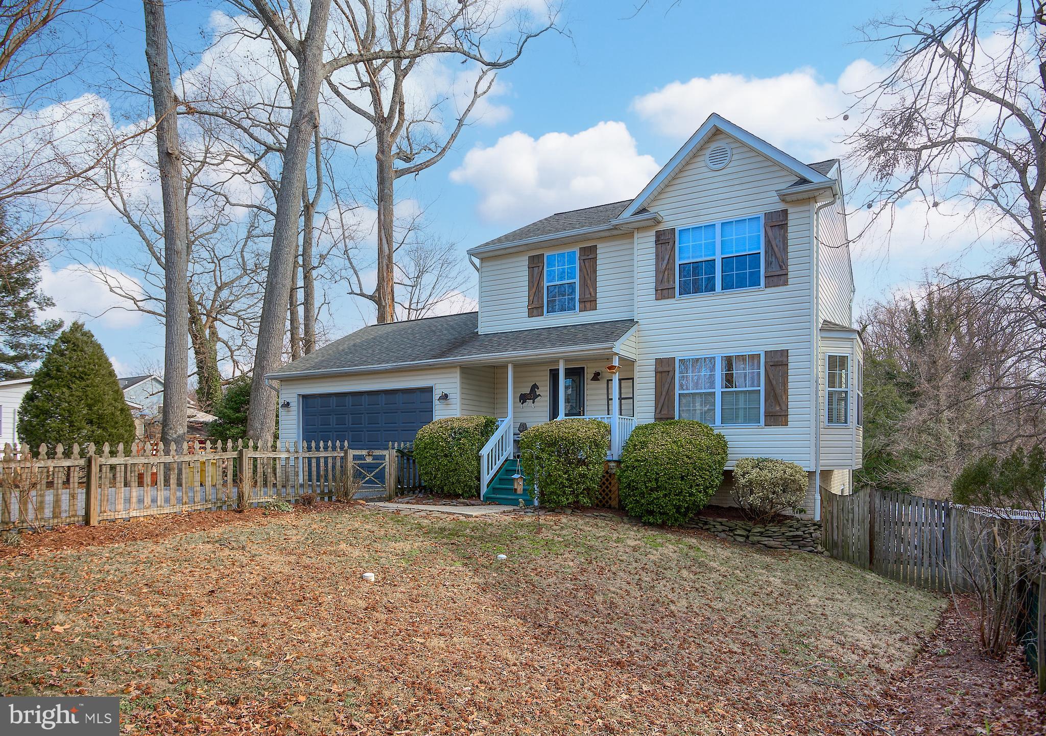 **Herald Harbor Charm!** This beautifully updated colonial home is on a double lot and features a bright, open floor plan. It includes a finished walk-out lower level and an oversized 2-car garage.
On the main level, you'll find spacious living areas, including a comfortable living room and a kitchen/dining area that opens to a large deck, perfect for entertaining. The upper level offers three bedrooms and two full bathrooms, all of which have been thoughtfully upgraded.
The lower level has been beautifully finished and serves as a large family/media room with plenty of storage space. Sliders lead to a patio for outdoor entertaining and a fenced yard. Enjoy summer days and evenings with the bonus of a swing in the yard!
The 2-car garage provides additional storage and has direct access to the house. Come and experience the warmth of this neighborhood and enjoy the community water amenities on the Severn River!
**Community Amenities:**
- Community Center: 390 Hall Road
- Playground/Park: 350 Kyle Road
- Boat Ramp: End of Eddy Road and Locust Trail
- Tennis Court: Hazel and Kyle
- Beach: Bonaparte Road
