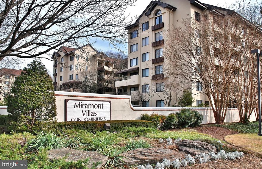 Beautiful, rarely available 2BR penthouse unit with several upgrades. Light, bright and open design with 2 master suites, vaulted ceilings, recessed lighting, new pergo flooring, plush new carpet,  new stainless steel appliances, fresh paint, updated baths with new vanities, flooring, and lighting plus 2 private patios. Smoke and carbon monoxide detectors updated, hot water heater replaced in 2011, and washer/dryer replaced in 2016. Secure entry building with elevator. Community features exterior pool, tennis courts, open parking and additional private storage space. Excellent location next to Federal Plaza, accessible to 2 Metro stations, shops, 270, Pike and Rose, and more. HMS warranty for buyer peace of mind. Owners are licensed agents. Schedule your tour today!