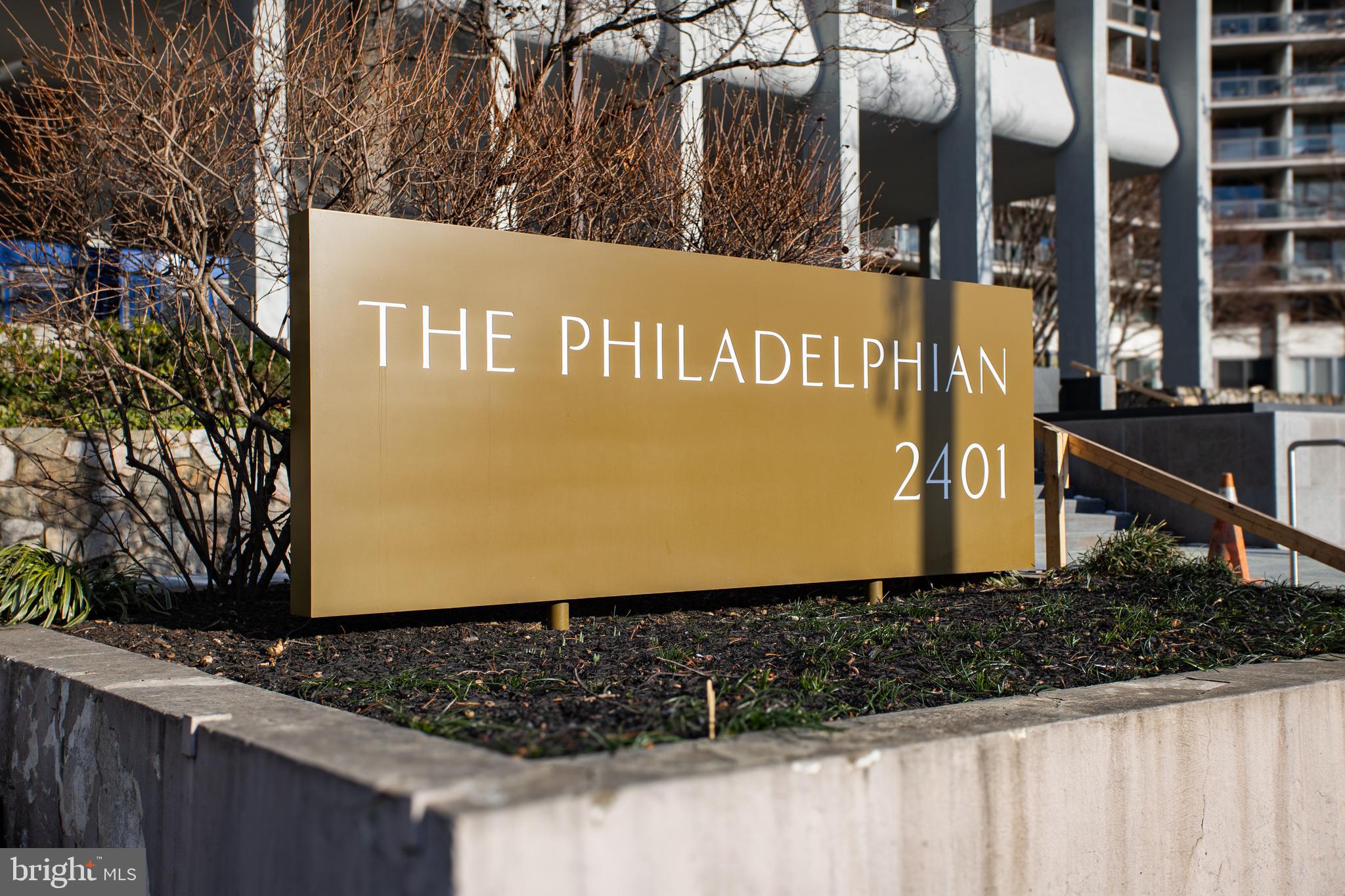 This move in ready unit has one of the most popular views in the city. Located in The Philadelphian directly across the street from the Art Museum. Watch the next Eagles Super Bowl parade from your own balcony. You can have your morning coffee looking at the area that some people only see once in a lifetime. There are wood floors throughout the living/dining room and bedroom. The bathroom was just renovated a year ago with a walk-in shower. The living/dining room area is large enough to entertain your friends. The residents enjoy an active social life including weekly movies, guest speakers, card clubs and holiday parties. The HOA fee includes all utilities, basic cable, wifi, indoor/outdoor pools, fitness center and a shuttle bus around the city 6 days a week. The commercial area has a bank, pharmacy, beauty parlor, restaurant/bar/ grocery store and more. Need more shopping? It's an easy two block walk to Whole Foods, Target, CVS and many small shops on Fairmount Ave. This is easy living at its best. The building has a no smoking no pet (approved support animals are permitted) policy. Don't delay. Make your appointment to see this unit today.