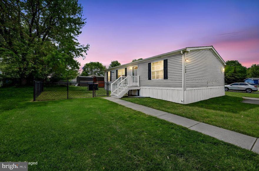 Welcome home to 738 Cleaver Farms Rd! This affordable manufactured home in the community of Village Brook is available for its new owner. This home is located in the Appoquinimink School District right outside the heart of Middletown. Featuring 3 bedrooms and 2 full baths this home offers functional space. Outside the home, there are two driveways big enough for 4 cars, vinyl siding, new skirting going around the home, updated stairs and landings with composite decking, and a brand new roof in 2026. Inside the home, there is a hardwood floored living room, a spacious kitchen, a laundry room, and main bedroom that features its own full bathroom. The bathroom has a stall shower and a large soaking tub. Additional features include a partially fenced yard and a storage shed. All appliances included in the sale! Schedule your private tour today to get your chance to own this affordable option in today’s market!