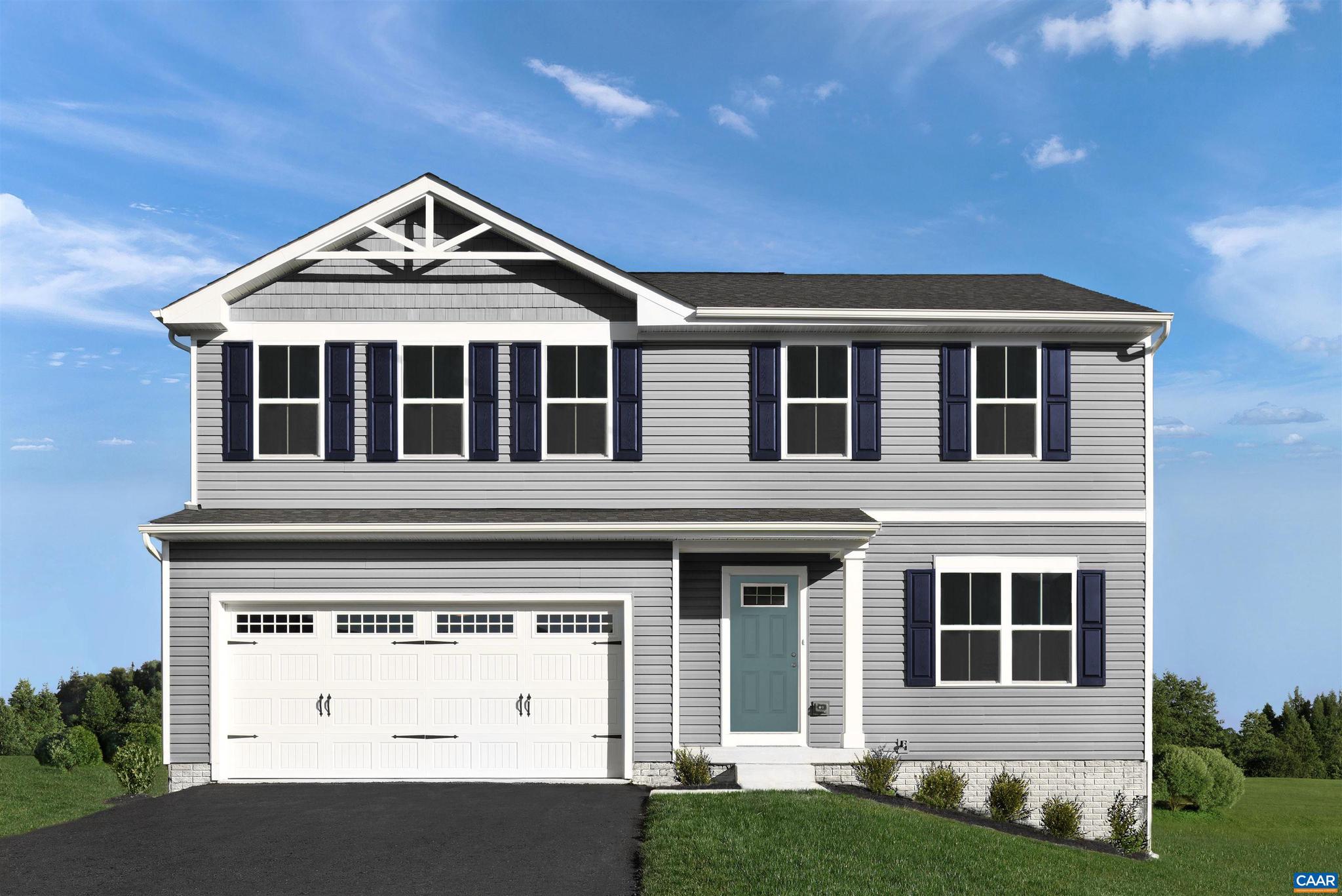 Creekside 2-Story Single Family Homes, Greene County?s NEWEST amenity filled community featuring 2 pools, clubhouse with fitness center, playground, pickleball, walking trails and much more! Located north of Charlottesville on 29, set in a peaceful setting with beautiful mountain views. This CEDAR Floorplan features 4 bedrooms, 2.5 baths, home office and a 2 car garage. An open concept design with a spacious owners suite with private bath & walk-in closet. Enjoy a gourmet kitchen with maple cabinetry, spacious kitchen, granite counters and stainless steel appliances. Enjoy 3 guest rooms and a bedroom level laundry room with washer/dryer included. PLUS, take advantage of $20,000 in additional savings to be used towards closing costs or securing your lowest possible payment. Every new home in Creekside is tested, inspected and HERS scored by a third-party energy consultant and a third-party inspector.,Granite Counter,Painted Cabinets