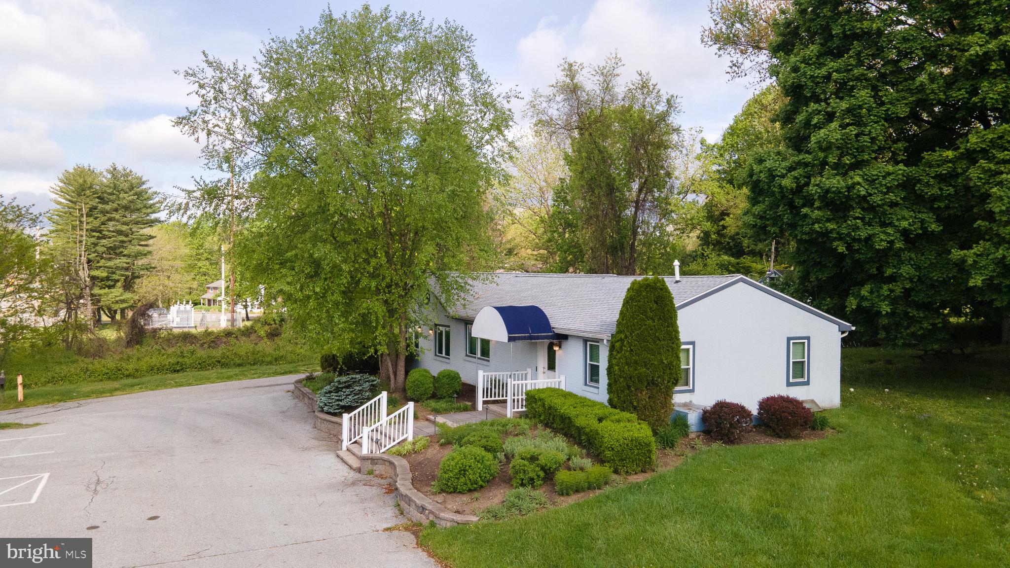 Terrific opportunity in a tremendous location ! Over an acre property on a corner lot in Chadds ford offering amazing visibility to Baltimore Pike. *Previous use was dental office. *Two access points provide easy entrance and exit from the parking lot to route 1. The property has over 2900 square feet of space for endless possibilities. Plus an addition 2 car garage in the rear of the property. Easy access to all major roadways. Property last used as a dental office.