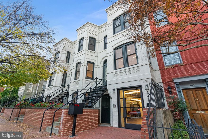 Prime MU4 Zoned Mixed-Use Commercial Space near Union Station

Discover this exceptional commercial space located in one of DC's most dynamic neighborhoods, just steps from Union Station, Stanton Park, and key government hubs. Perfectly positioned amidst a thriving community of think tanks, lobbying firms, and corporate offices, this property is ideal for businesses seeking a professional yet inviting environment.

Fully renovated in 2019/2020, the interior boasts a sleek, modern design spanning three levels. Bright and airy, it offers a combination of private offices, co-working areas, and open spaces to suit various business needs. Key features include:

A spacious conference area complete with a kitchenette
18+ private offices, with multiple open working spaces
Multiple bathrooms, including one with a walk-in shower
A hidden utility and telecoms space cleverly concealed behind a sliding door
An outdoor backyard patio with bench seating and a fireplace—perfect for breaks or entertaining clients
Located within ½ mile of Union Station, the property provides unparalleled convenience with easy access to restaurants, coffee shops, and all the amenities DC has to offer. Currently used as a corporate office, this versatile space is ready to accommodate your business vision.

Don't miss this opportunity to elevate your workspace in a premier location!