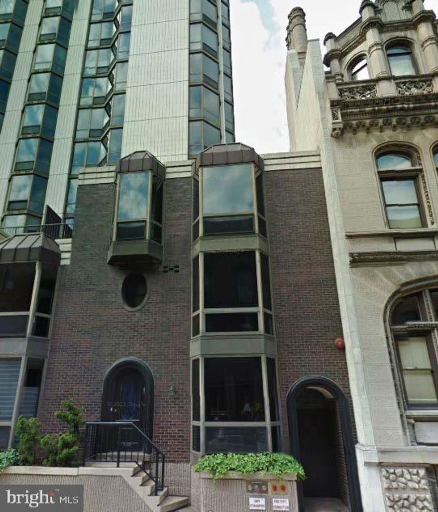 Tri-level 3 bedroom plus family room, 2.5 bathroom townhome with excellent closet space.  Residents of this home enjoy all of the same amenities and services as residents of the Wanamaker House tower. The first floor has a generous floor plan with an open living room and dining room.  The kitchen has been updated and features wood cabinetry, stainless steel appliances, and granite countertops.  There are tile floors, a large bay window overlooking Walnut Street and a powder room. The second floor boasts a grand primary suite with excellent closet space and an ensuite bathroom with a tile floor, two vanities, a bathtub and stall shower.  There is also a bonus family room on this floor. The third floor offers two bedrooms, a recently renovated full hall bathroom and a bonus wall of closets in the hallway. New wood-like vinyl floors will be installed throughout. The Wanamaker House is located one block from Rittenhouse Square and provides easy access to both Center City and University City; residents enjoy a 24-hour doorman, a seasonal rooftop pool, a fitness center, and a parking garage available for an additional fee (subject to availability). All common areas were recently renovated including the lobby, hallways, meeting room, amenity lounge, and fitness center, designed by world- renowned architect Cecil Baker.