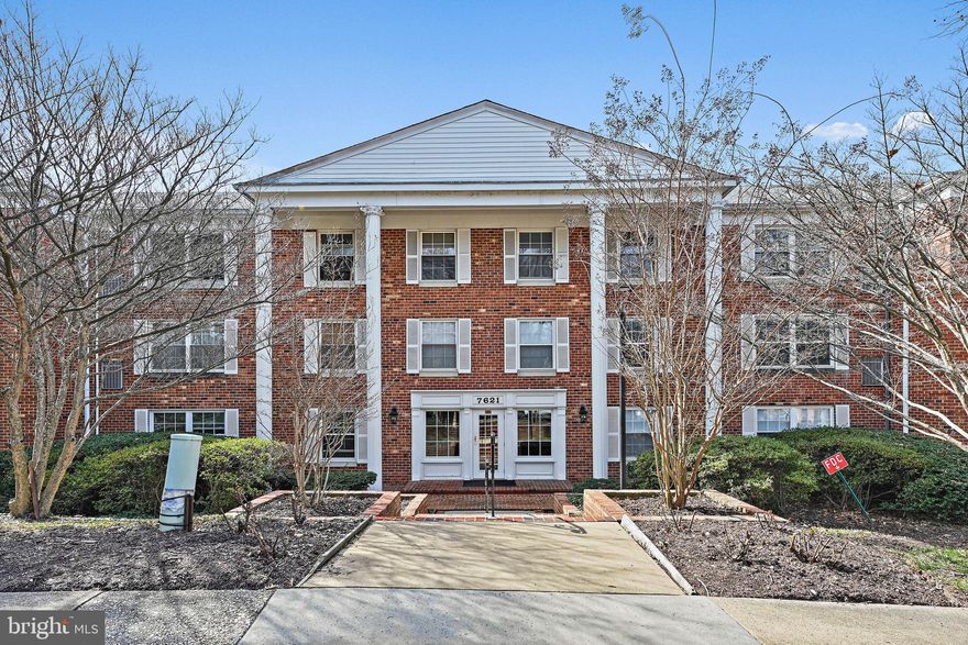 FOR TODAY's OPEN HOUSE: drive to guard house at 1775 Old Meadow Road and tell guard you are attending the open house in building four. We will be waiting for you in the lobby. Offer Deadline - Monday, March 18 at 5 PM.  Welcome home to this wonderful 2 BR/2 BA condo in The Colonies at McLean, a quiet gated community on 29 acres in Tysons Corner, convenient to commuting, shopping, dining, and more! Half mile from McLean Metro  (Silver Line) and less than one mile from Tysons Corner. Large unit (1180 SF - largest of the 2 BR models at the Colonies), rarely available, includes one assigned garage parking space and private storage area. Main living area is spacious enough for dining, seating, even home office! Lots of storage space in unit  -- large closets in both bedrooms, plus large hall closet. Kitchen includes a pantry closet and has enough space for a table or more storage. Hallway laundry closet with newer Bosch HE machines. Newer double pane energy efficient windows. Model "K" on Colonies of McLean floor plans. Primary bath has been beautifully renovated with white tile, luxury vinyl plank flooring, and glass shower enclosure. The rest is yours to customize and make your own! Driving directions -- for GPS use 1775 Old Meadow Road, McLean, for guarded entrance. This unit is in Building 4 (7621 Provincial Drive). Agent needed for all showings.