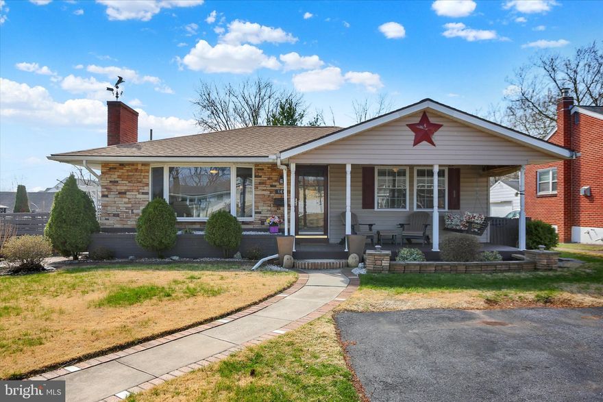 Charming 3-Bedroom-2 Bathroom Move in Ready Ranch Home
Welcome to this updated and newly painted ranch home offering comfortable one-floor living.  Recent updates include a new roof, new plumbing, remolded bathrooms, hybrid electric hot water heater, new window frames, and more, giving piece of mind for years to come.  
The home features a gas fireplace with a stone accent, hardwood floors,  a large granite island, gas stove,  and stone accents in the kitchen.  Open concept with lots of light.  The primary bedroom has a walk in closet and a sliding door to the deck.  Primary bath has a double sink and rain shower.  2nd full bath features a whirlpool tub. Basement has a kitchenette adding a possible second living space.  Home has a large deck and a private backyard for entertaining.