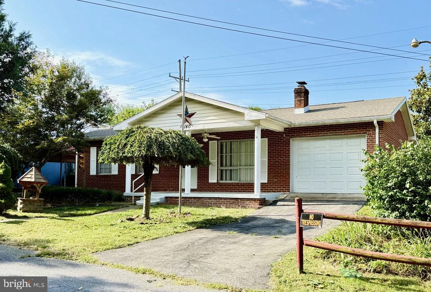 ***AUCTION***List price is STARTING BID only. Price TBD at Live Auction on Friday, October 3, 2025, at 11:00 a.m.. Eastern. ***Property Tour: September 26, 2025, at 3:00 p.m.. SHARP. Please contact showing contact in listing for more information.  PUBLIC REAL ESTATE AUCTION EVENT: The owner has relocated to a more manageable living environment, and their Power of Attorney has contracted us to market & sell this solid single level brick home.  After some updating & modernization, this well maintained home will make an excellent primary residence or investment property!!  Bid Live on site or live online!! Live On-Site Auction w/Live Real Time Online Simulcast Bidding for Your Convenience!! Home Tour:  Friday, September 26 @ 3:00 PM SHARP! (Feel free to bring your inspector/contractor). Solid & well maintained 3 BR/1 BA single level brick original owner home on .17 +/- acre lot in the Eastern Heights neighborhood of Martinsburg, WV
This home measures 1,224 +/- sf., and features an eat-in kitchen (all appliances convey); living room w/fireplace; sun room; attic; crawl space; single car attached garage (312 +/- sf.) Flooring:  laminate wood and vinyl, Front porch; 2 paved asphalt driveways, Heating:  propane forced air & fireplace; Cooling:  central AC (The above ground propane tank is leased through AmeriGas, and the new owner is welcome to continue the agreement if desired.  Any remaining propane in the tank will be credited back to the seller at closing.) Public water & sewer; electric water heater, Asphalt driveway w/large asphalt parking pad; garden/storage shed
Carport; 2 storage sheds, Although not currently in use, the home is wired for a security system. Conveniently located just off Rt. 9 and only 1.5 miles to Rt. 11, 1 mile to downtown Martinsburg,  2 miles to I-81, 5 miles to Proctor & Gamble, 6 miles to FedEx, 6.5 miles to Quad, 10.5 miles to Shepherdstown, and a short drive to Berkeley Springs, WV, Hagerstown & Frederick, MD, and Winchester & Leesburg, VA!!
Tax Map:  01-6E-00180001; Deed Book:  238/579; Zoning:  Residential; Annual real estate taxes:  $483.50 (2024); Home was built in 1966 and has brick exterior; $10,000 deposit (certified check ONLY) is due immediately after confirmation of final bid, shown at registration and the balance due at closing within 30-45 days; WE GUARANTEE A FREE & CLEAR DEED. Only $100,000 Starting Bid!!