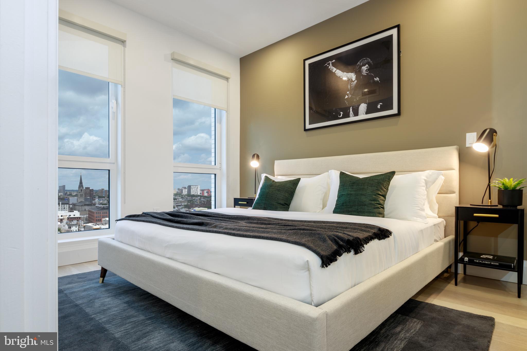 Piazza Alta's two-bedroom luxury apartments in Philadelphia's Northern Liberties neighborhood blend modern design and high-end finishes. These residences are available in various layouts, ranging from 1,260 to 1,720 square feet with up to 2.5 bathrooms, providing ample space for comfortable living. Our premier two-bedroom layouts include additional features such as a modern design: The kitchens are designed with contemporary aesthetics, featuring sleek finishes, efficient layouts, oversized windows and custom cabinetry. High-Quality Fixtures: Bathrooms are fitted with modern fixtures and finishes, such as jet set rainfall shower heads that produce instant and endless hot water for the ideal spa-like experience. High-End Appliances: Each kitchen is equipped with premium appliances, including a dishwasher, disposal, oven, range, and refrigerator. Ample Storage: The inclusion of a pantry provides additional storage space for kitchen essentials and an abundance of closet space, including built-in millwork and walkthrough closets in select apartments. Parking $395m/o - availability subject to change. Photos are of model units. Now offering TWO MONTHS FREE. Pricing inclusive of current offers.