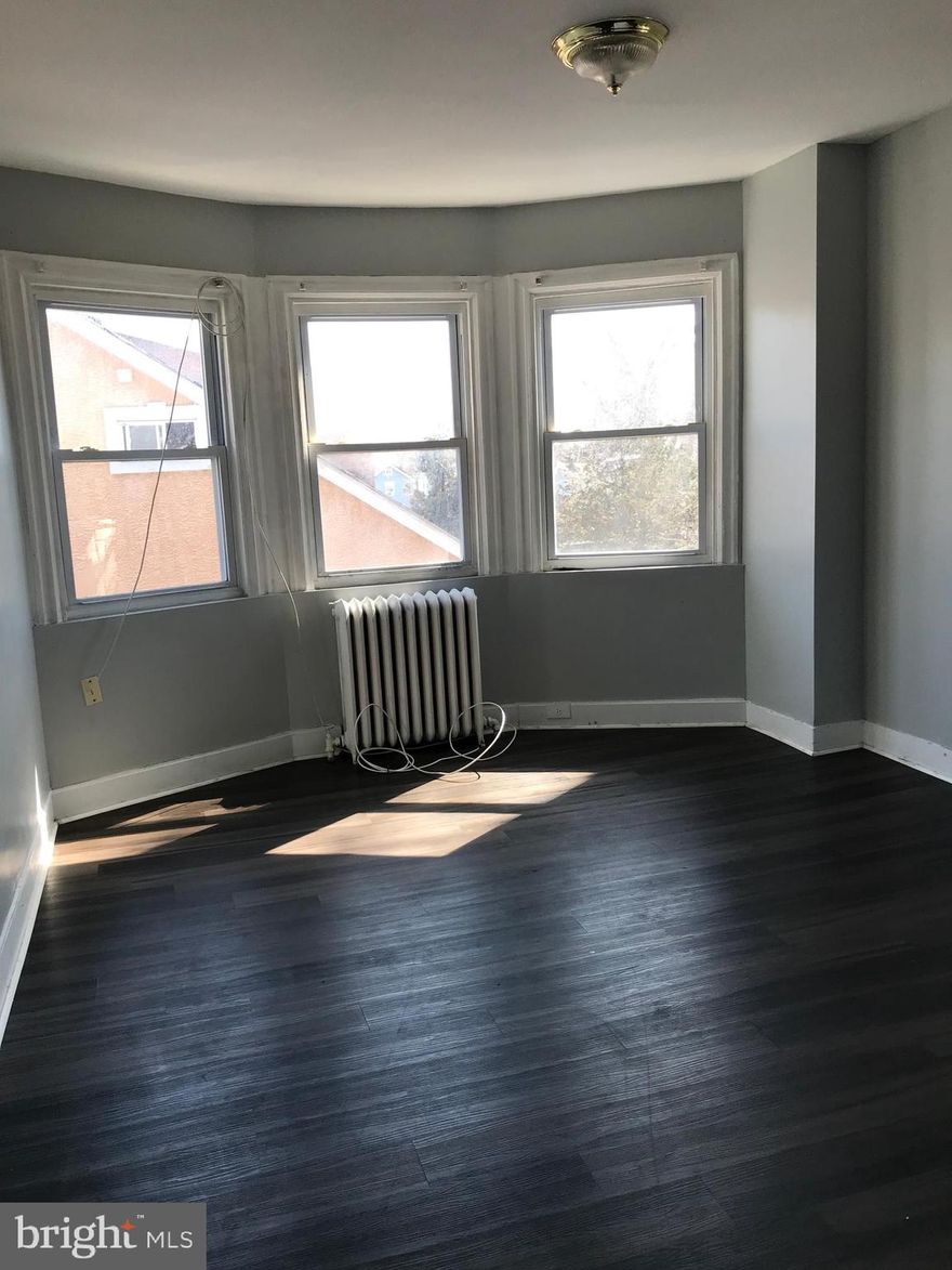 Don't miss this great opportunity to rent this two bedroom one bath second floor apartment  in heart of Lansdowne PA! This apartment feature a good size Kitchen, ceramic tile bathroom and Laminate floor throughout. Each unit has 1 parking space in the back. Their is an Attic for Storage. Tenant cannot use basement for Storage. Close to shopping and supermarkets.