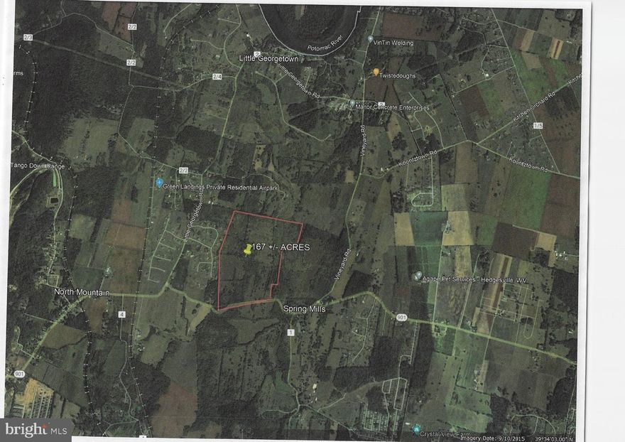 An opportunity to purchase and develop land in a fast growing area of Berkeley County, with schools, retail, and residential development nearby. This area is uniquely located in an area with close proximity to Washington County, Maryland and minutes from I-81 and I-70. Priced to sell and tons of potential for development!