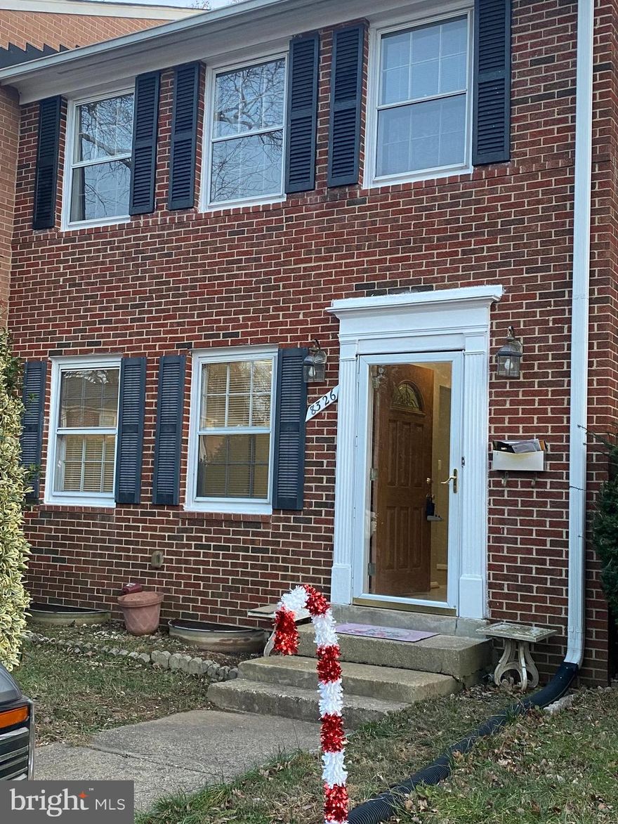 Outstanding Location: within 1/4 mi of FX Inova Hosp, 1/2 mi of access to 495* In a community w/ Pool, Courts, Playgrounds & Soccer Fields nearby**This All Brick TH is freshly painted in & out**Nice layout=sep DR & LR w /Hardwd** 3 BR, 2 Full BA+1/2** LLDen**Lge Storage/Util Rm*Recent HVAC**Fenced Back w/ brick paver Patio**Vacant & Ready for  the new tenants.