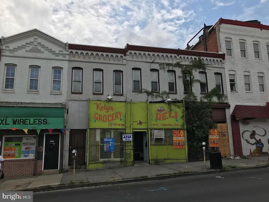 This is one of three  commercial properties. they were used as convenience store and barber shop and retail. Great investment to renovate and rent or demolish all and build a new structure. The Price is for 2730 only.
Property is Boarded up can see it from outside.