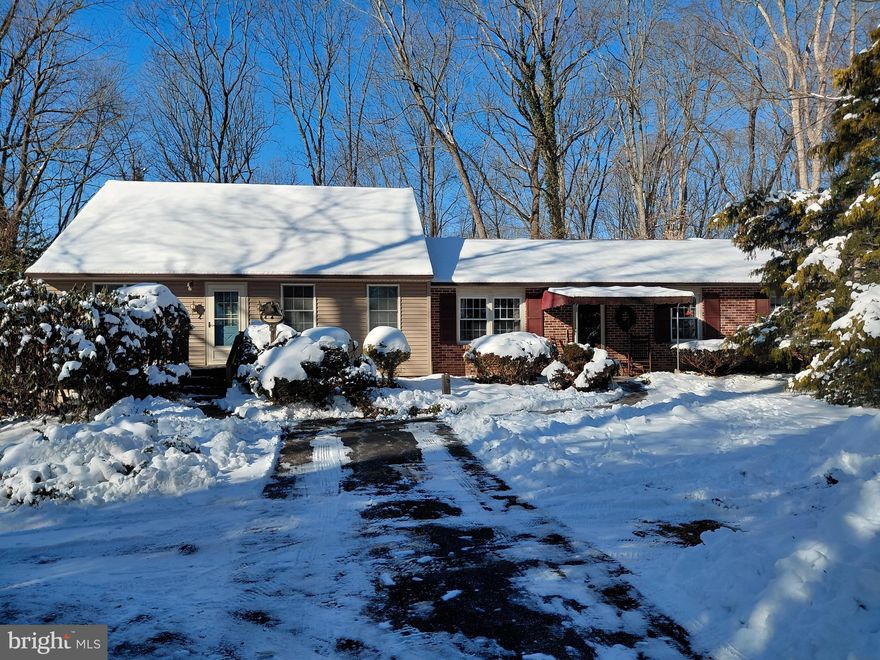 Stopping by the woods… Warm up by the woodstove in this cozy home in West
Brandywine Township! This one owner, lovingly cared for and enjoyed home with so
many possibilities awaits you, with a living area of 2514 sq ft, 3 bed (or more), 3 bath
ranch style home with the additional suite. Harwood flooring is throughout the main
home with 2 bedrooms (originally 3 converted to 2) and 2 baths in the main part of this
home. The open Living room and Dining room flow together just adjacent to the kitchen,
boasting a granite countertop eating bar. Step down into the large Family/Sun Room
with a working woodstove, overlooking the beauty of the wooded acreage from every
angle. Enjoy the view in the warmer months from the deck that runs from the Family
Room to the addition (In law or other use). The additional suite, built above an
oversized 2 car garage, is very spacious and has lots of natural light, random width
wood flooring, welcoming and warm extra living area with the Living Room, Dining
Room, Kitchen, Full bath and Large Bedroom with a walk in closet. The suite is on it’s
own electric meter and electric heat and has stair access to the garage. Taking in
groceries from the garage? No worries about getting upstairs, there’s a chair lift already
in place to the main home!