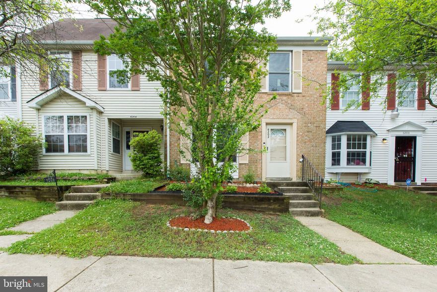 Perfect starter home or investment property. Current owner has updated major components of the two level townhouse. The roof was replaced 2015 & includes a warranty, front windows replaced 2017, rear windows replaced 2020,  A/C serviced 2020, washer/dryer circa 2017-2018, & kitchen flooring was replaced last year.  The townhouse offers two assigned parking spots plus a visitor pass & features a semi-private rear patio for entertaining or relaxation.   All you have to do is move in.Great Location - convenient to Tangier Outlets, National Harbor, MGM, 495 and 295 .