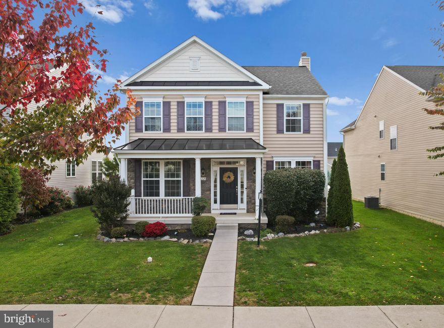 Immaculate 3 bedroom 2 1/2 bath colonial in highly desirable subdivision.  This house is well taken care and all major systems including HVAC and roof are updated.  Beautifully appointed with hardwoods throughout main living area, wood burning fireplace, large oversized kitchen perfect for entertaining or the chef at heart. Large primary bedroom with attached on suite bath.  And a blank canvas in unfinished basement for future growth, storage, or the ultimate man/woman cave. Don't miss out on this gem.