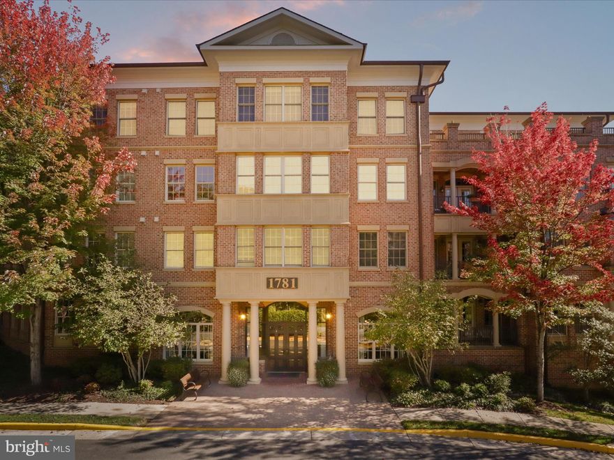 Open House, Thursday, 10/30 11am-1pm. Enjoy refined living at a boutique building just blocks to Metro and everything McLean and Tysons has to offer. This corner unit features elegant details including hardwood floors throughout, a double-sided gas fireplace, extensive crown molding, decorative chair rail, organized closets, neutral window treatments and lots of natural light. The home is move-in ready and ideal for someone who likes to entertain and features both a formal living room and a family room. The primary suite is spacious with decorative coved ceilings and two organized walk-in closets. The primary bathroom includes a double vanity, soaking tub and standing shower. This floorplan is unique and includes a home office/den. The kitchen showcases honey colored maple cabinets, a large island with waterfall quartz countertops and breakfast bar seating. The stainless steel appliances include a gas cooktop, wall oven, built-in microwave, dishwasher and a large refrigerator. The laundry room has side-by-side washer and dryer with a top-load washing machine and built-in shelving. The HVAC was replaced in 2021 and the hot water in 2018. This home has been freshly painted and offers treetop views from all the windows and private balcony. This condo comes with two garage parking spaces (#49 & #50) and a storage closet (#18). The Morgan is a well maintained and loved private enclave of 32 homes. The building amenities include a fitness center, large community room with kitchenette and an expansive patio and gazebo. Enjoy the convenient location within blocks to shopping, grocery, dining and metro.
