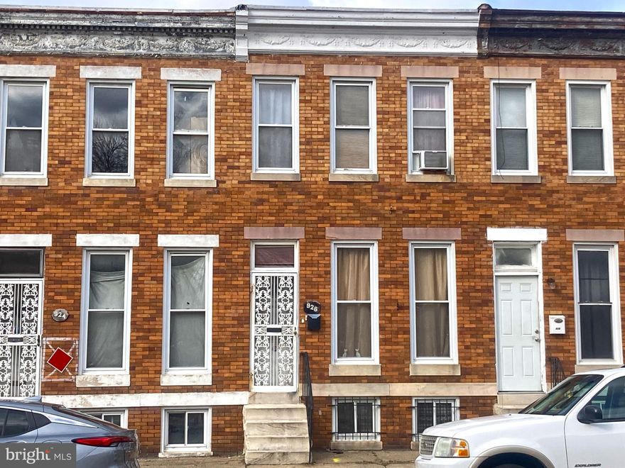 ONLINE AUCTION: Bidding begins 3/26/2025 @ 10:00 AM. Bidding ends 3/28/2025 @ 11:00 AM. List Price is Suggested Opening Bid. Deposit: $5,000.

This two-story rowhome at 924 N Payson St in Baltimore's Bridgeview/Greenlawn neighborhood is a vacant shell in need of renovation. The property is within +/- 1 mile of green spaces such as Easterwood Park and Gwynns Falls Park, providing recreational opportunities. Major traffic routes nearby include West Lafayette Avenue and North Monroe Street, offering access to downtown Baltimore and surrounding areas.