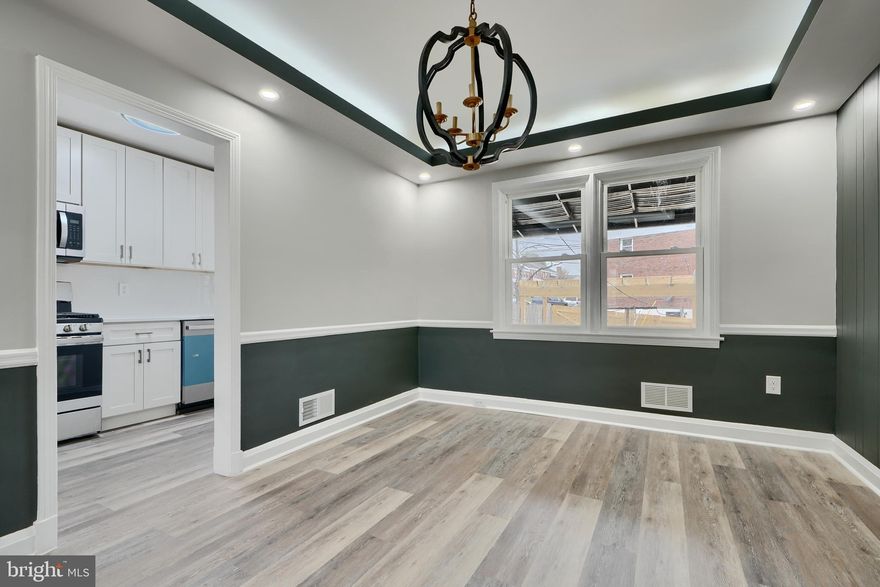 6004 Falkirk is a show stopper! When you enter the house you are greeted with beautiful flooring and tray ceiling that has recessed lighting. The kitchen has white shaker cabinets, quartz countertops with waterfall edges, and stainless steel appliances. Upstairs there are 3 bedrooms and a luxury bathroom. The basement is fully finished with a rec room, bedroom/bonus room and powder room. Outside you will love a large driveway/patio with a pergola and a fenced yard! Those summer BBQs will be epic!