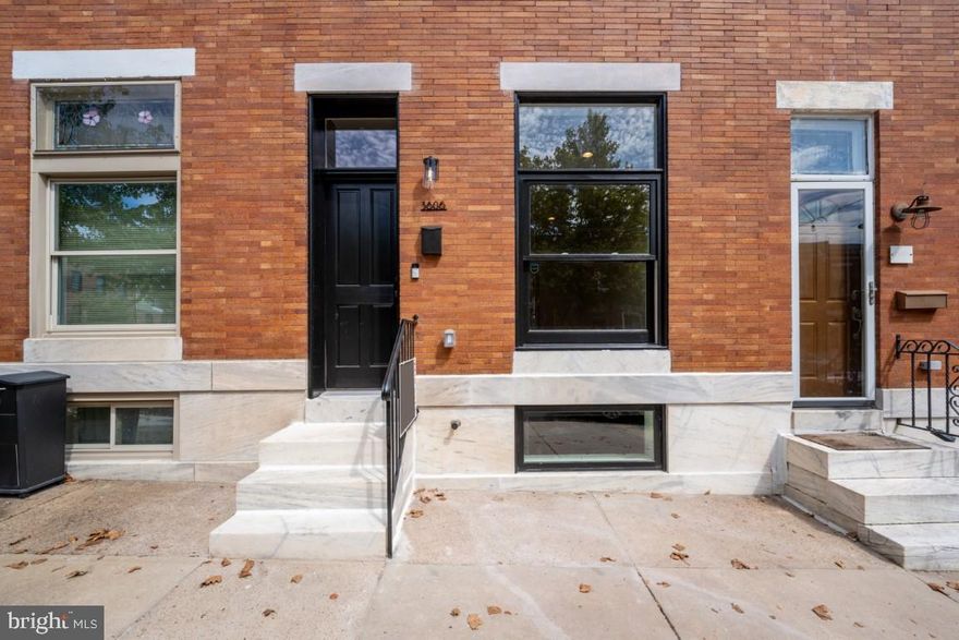 *Tile, Flooring, Cabinets and Counters remain available to choose for ratified contract before 10/10/25*

Pick your finishes and celebrate the holidays in your new home.  Meticulously renovated by Southeast Baltimore's Blumberg Built - a LOCAL builder with over a decade of building in the community, this CHAP pre-approved, 3 bedroom, 3.5 bathroom Canton row home has it ALL.   57' main level with exposed brick, custom chef's kitchen with separate built-in beverage fridge, microwave, range hood, custom lighting counters and tile backsplash.  8x5 pantry AND 8x5 half bathroom on the main level.  One step out the rear to your private parking pad with brand new concrete AND electric-car-ready.  Custom lighting and ceiling fans, RING camera ready, no detail overlooked.

60' Upper level boasts a 17x12' 5' Owner's Suite, with two large closets, custom double head shower, 2 sinks, and vaulted ceilings.  Upper level also features a 12x12 front bedroom, also with 2 closets and another full bath w/tub shower combo in the hallway.  Hallway access to your brand new composite 13x16 roof deck with WATER VIEWS!

The basement is a full 8' finish and includes a bedroom, another full custom bathroom, large mechanical and storage areas, and a bonus rear room perfect for an office, gym or more!  Don't forget the fully conditioned crawl space under the addition has full access for all those items you might use infrequently and offers another 100SF of space and nearly 22" of headroom.

Lastly, do not forget about the Blumberg Built difference:

BRAND NEW ROOFING FULL TEAR OFF 
BRAND NEW Sewer Line
BRAND NEW Water Service
SPRAY FOAM INSULATION
ELECTRIC CAR CHARGER Ready
BRAND new systems

And a 1 year builder warranty.    Make your appointment today.  Delivery EOM October-25.   Builder tours by appointment.