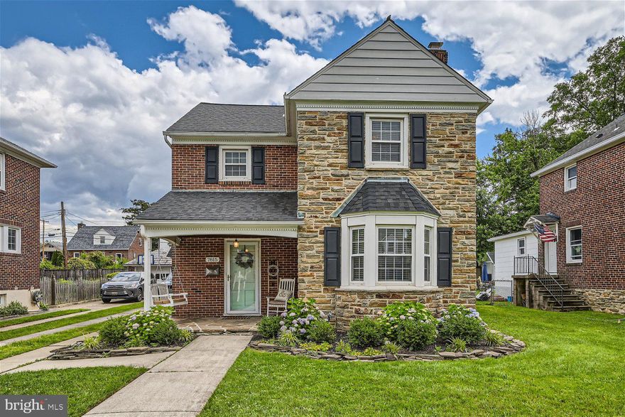 "ALL OFFERS CONSIDERED"  Motivated SELLER !! 
This classic 3-bedroom, 2-bathroom Brick & Stone Colonial home in Parkville is filled with character and charm. Nestled in the peaceful and convenient neighborhood of Villa Cresta, this property boasts a renovated kitchen with stainless steel appliances, granite counters, and gas cooking. Featuring a handsome dining room and hardwood floors throughout, the fully finished lower level includes a large family room and an updated full bath. The property also includes a lovely front porch, a garage with a large driveway, and a finished lower level. Notable updates include a 2015 A/C replacement and a newer roof. The large patio overlooks a sparkling saltwater pool, creating a perfect setting for entertaining family and friends.

Additional features include an inground saltwater pool, smart Lutron switches throughout much of the house, a basement built-in theater, an outdoor area wired for sound, a screened-in porch, and a garage workshop. 

Please note that the fireplace is being conveyed in its AS-IS  condition..