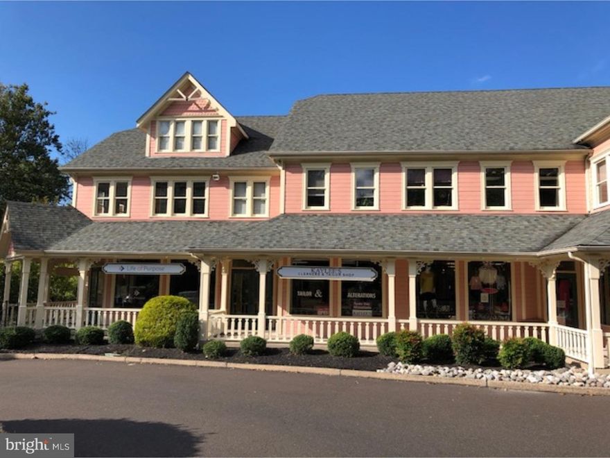 ***RENT already includes current CAM fees. Anyone looking for a remote office? Wouldn't you love to hang your shingle in Prestigious Yardley Boro w/high traffic visibility? See MLS# 1009972616 for an additional 720 sq. ft. Professional offices and suites, located in Yardleyville Square, which is used as an office and retail center. Centrally located in the heart of Yardley Boro. The square is within walking distance of Lake Afton, scenic Main Street, and the historical district along Canal Street. This attractive and well maintained building is situated in a great location and has many permitted uses along with an abundance of parking. NNN lease, tenant pays utilities.