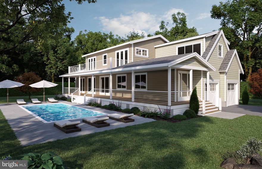 Designed to optimize water views of the Tred Avon and access to the community kayak launch and beach area is this to be built home. Centrally located between Easton and St Michaels and just a stone's throw from the Oxford Bellevue Ferry on the Tred Avon, one of Talbot County's premier waterfront communities with 13 half acre to 1.5 acre home sites. The community features its own private beach and kayak launch with nearby public park with playground and marina.  Additional floor plans, options, and upgrades available. Some photos and renderings are for illustrative purposes only and may include additional upgrades.