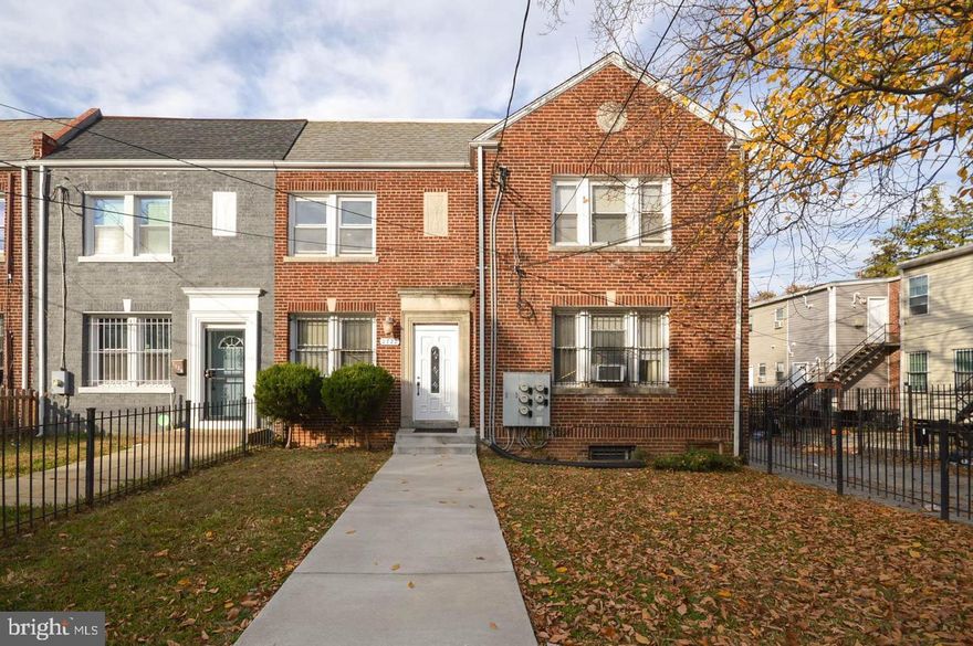 Charming and fully updated 4-unit apartment building just minutes from downtown Anacostia! This well-maintained property offers a mix of 2-bedroom and 1-bedroom + den units—perfect for tenants or live-in owners. Each unit is self-contained with individual utilities. Recent upgrades include  roof, modern kitchens and bathrooms, recessed lighting, updated plumbing, and electrical systems. One unit is currently vacant and move-in ready. Enjoy the convenience of off-street parking and easy access to the Metro, shopping, and local eateries. A reliable on-site caretaker occupies one unit at a reduced rate, providing built-in property oversight.